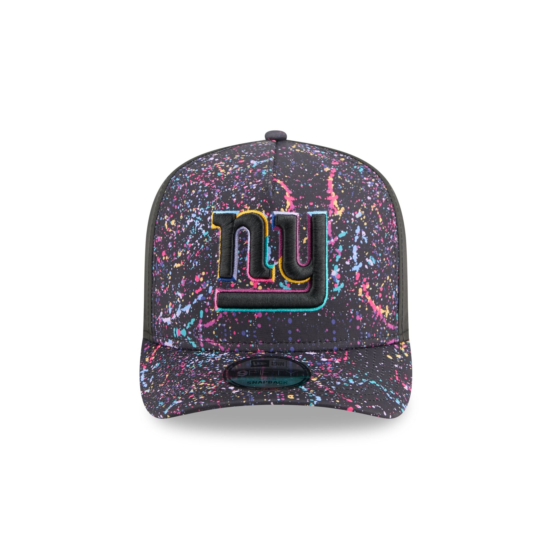 Alternative view of New York Giants 2025 Crucial Catch 9Fifty A-Frame Snapback Hat