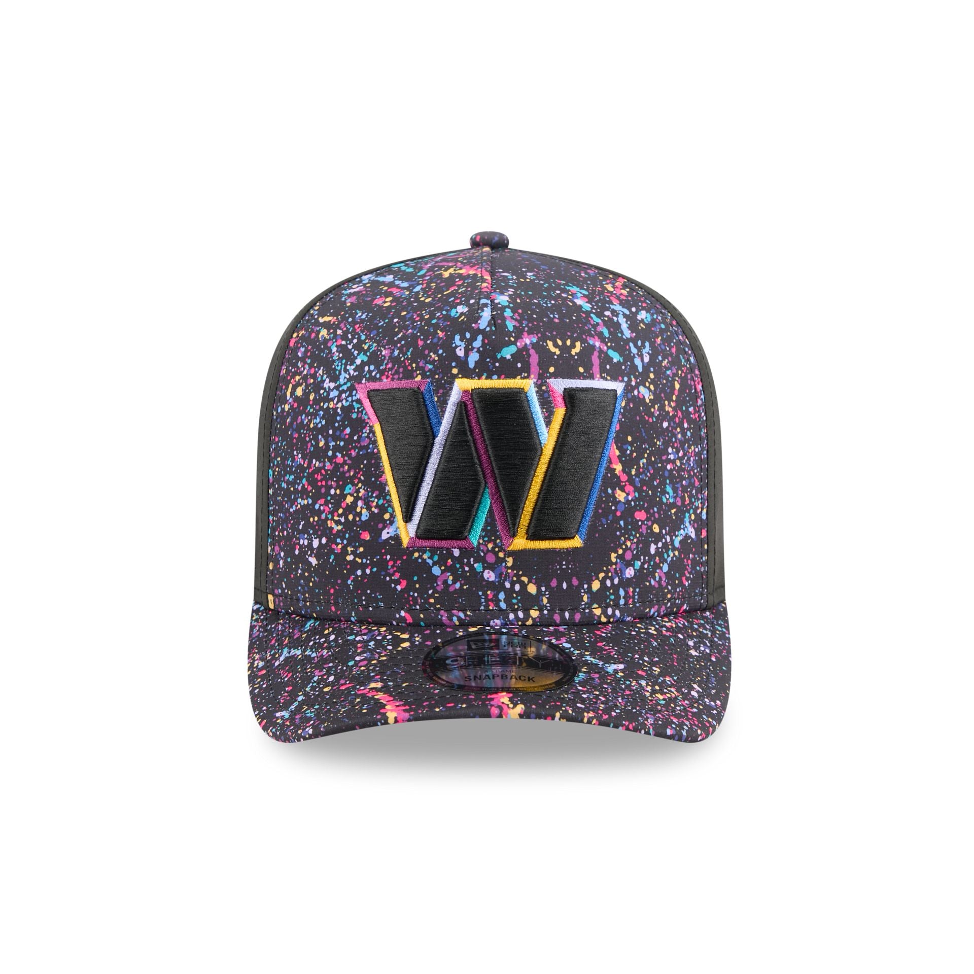 Alternative view of Washington Commanders 2025 Crucial Catch 9Fifty A-Frame Snapback Hat