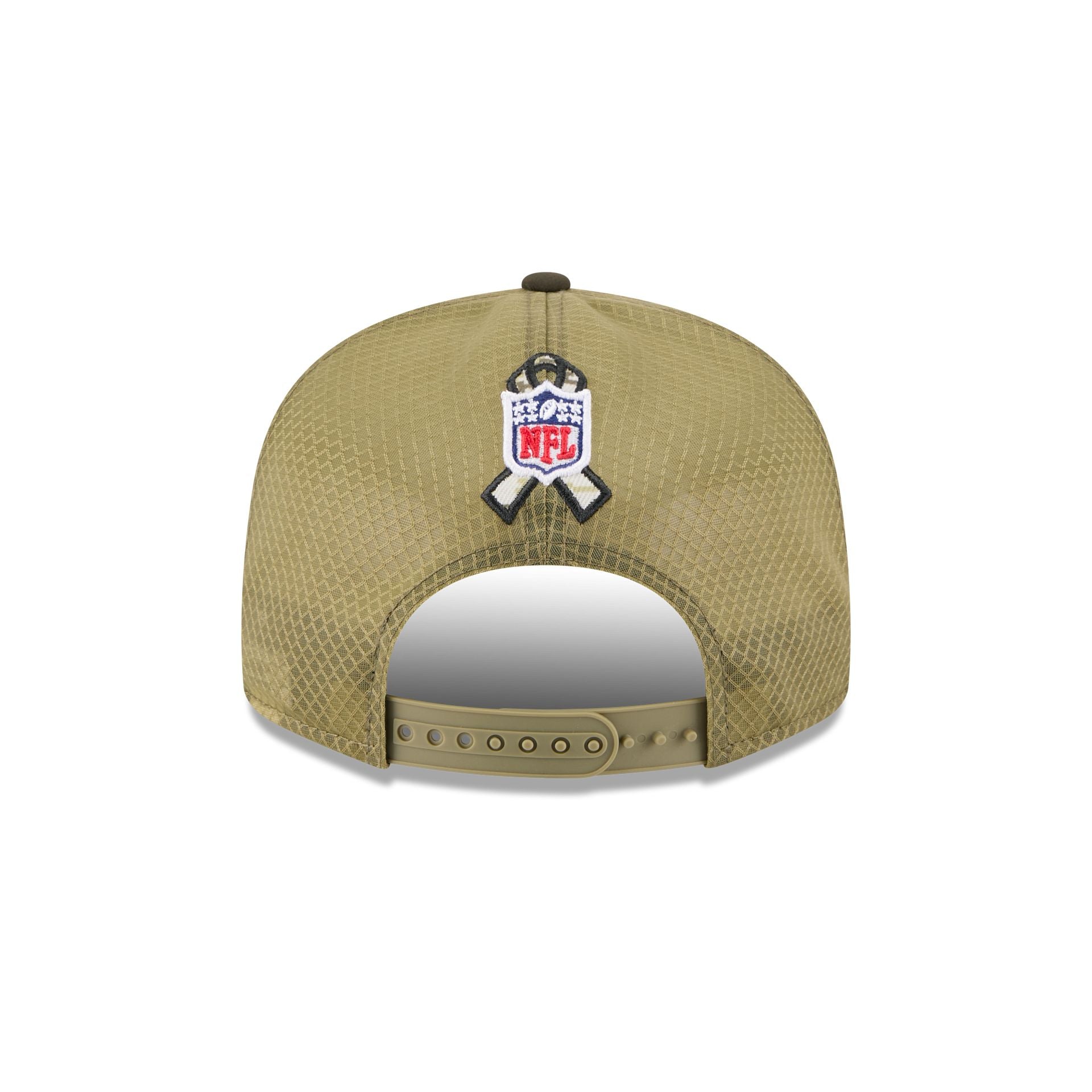 Kansas City Chiefs 2025 Salute To Service Split Panel 9Fifty Trucker Hat - Image 6