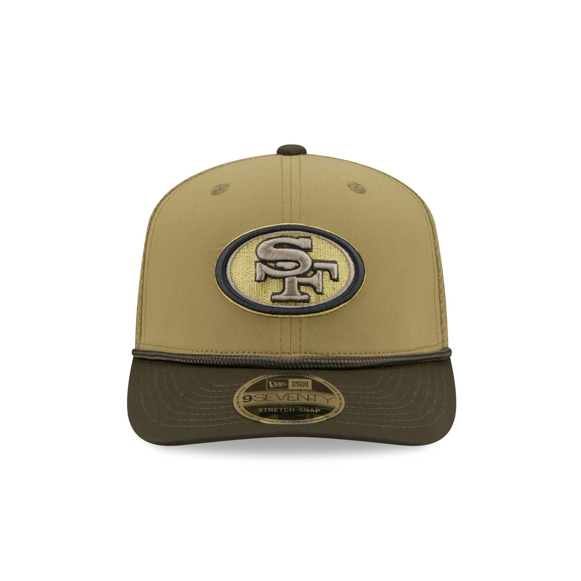 Alternative view of San Francisco 49Ers 2025 Salute To Service 9Seventy Trucker Hat