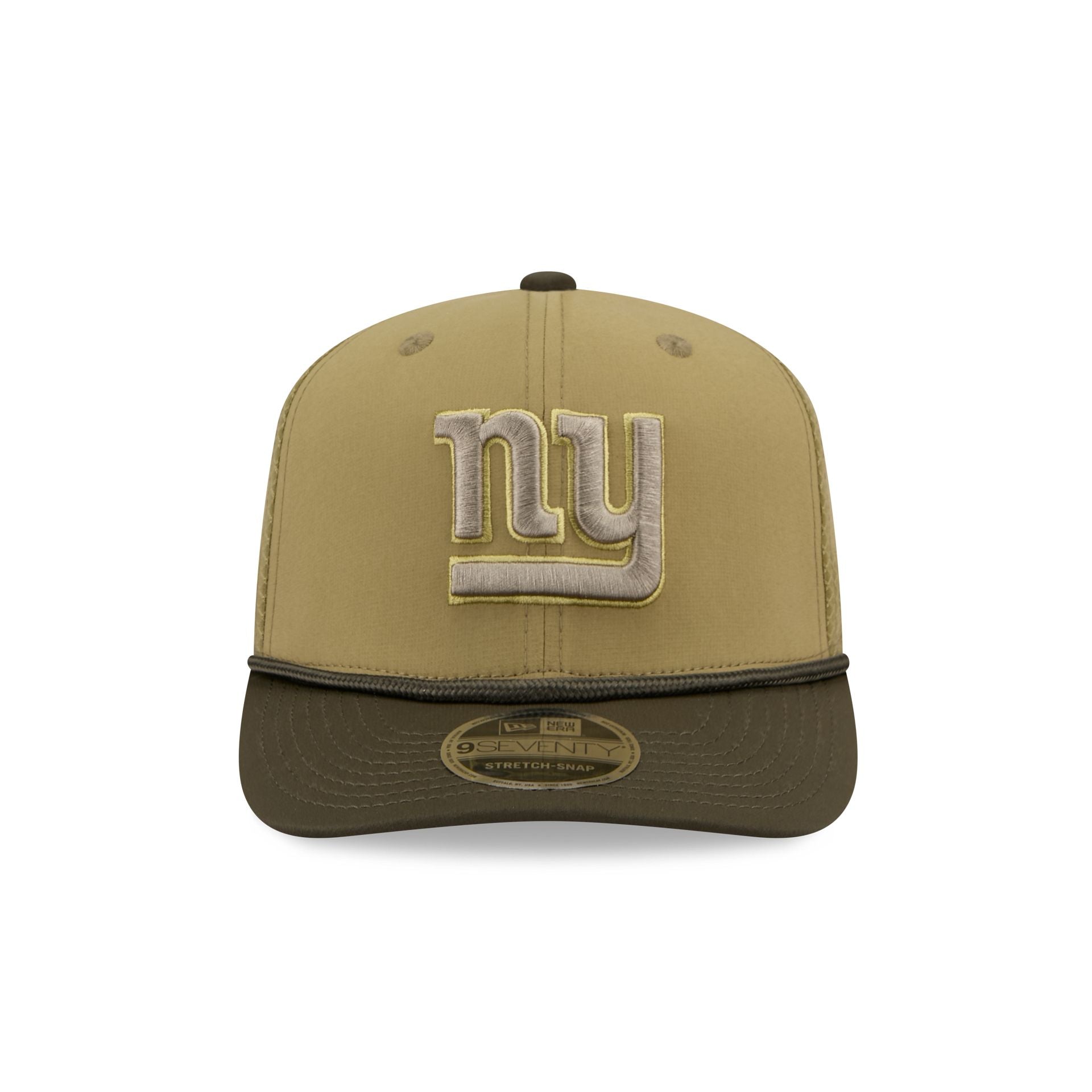 Alternative view of New York Giants 2025 Salute To Service 9Seventy Trucker Hat
