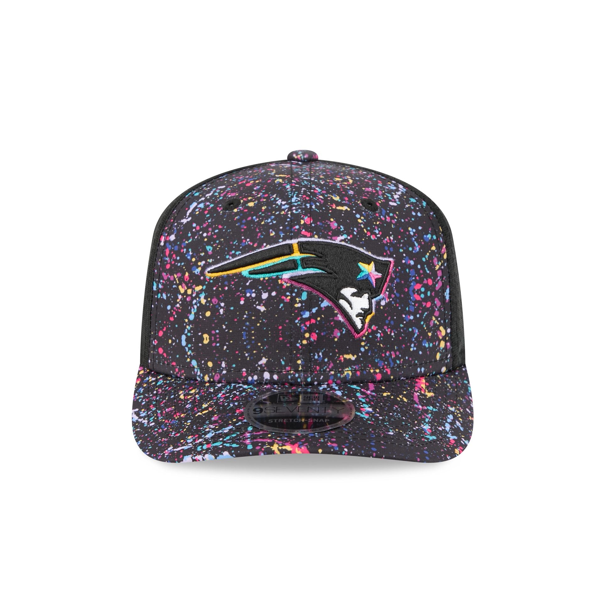 Alternative view of New England Patriots 2025 Crucial Catch 9Seventy Trucker Hat