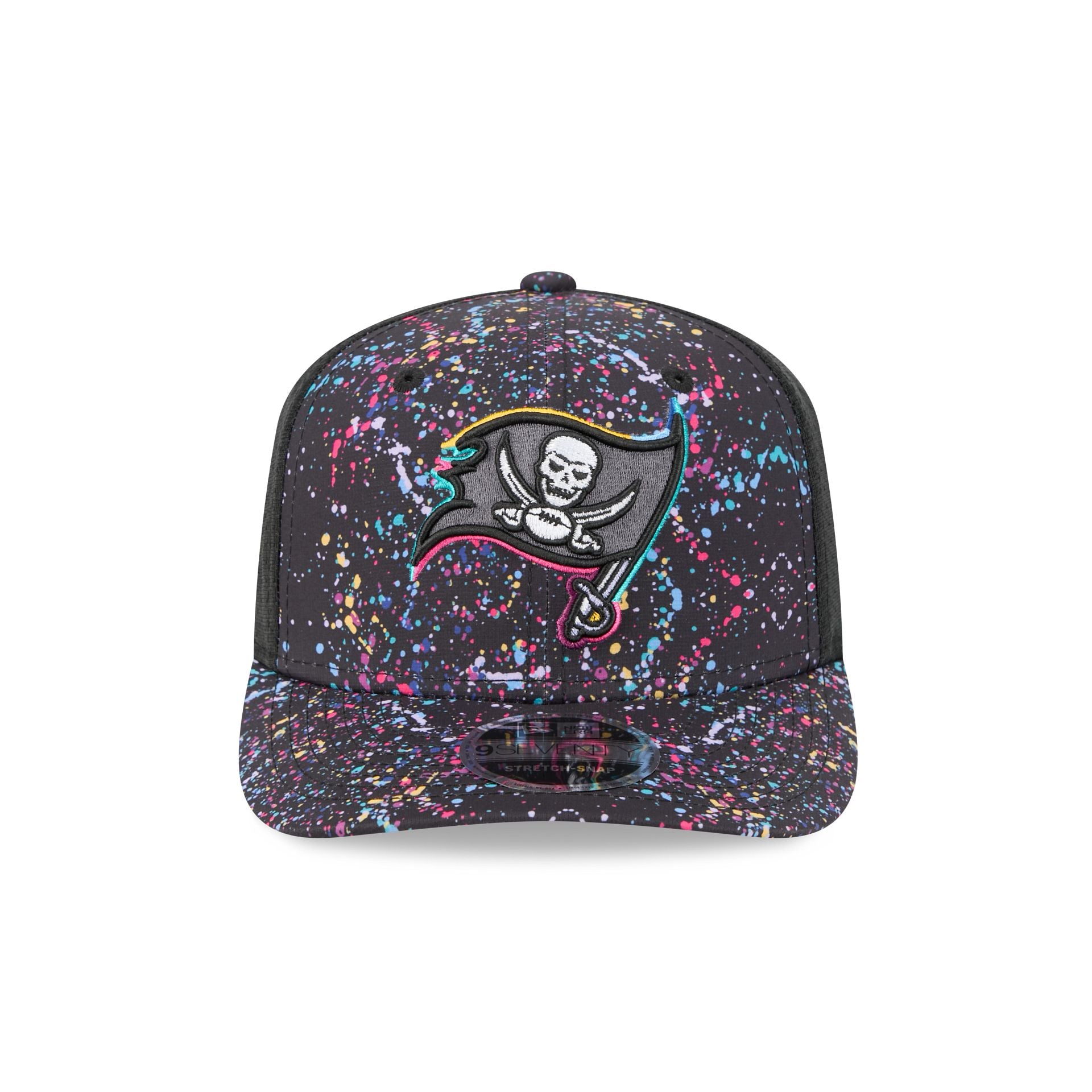 Alternative view of Tampa Bay Buccaneers 2025 Crucial Catch 9Seventy Trucker Hat
