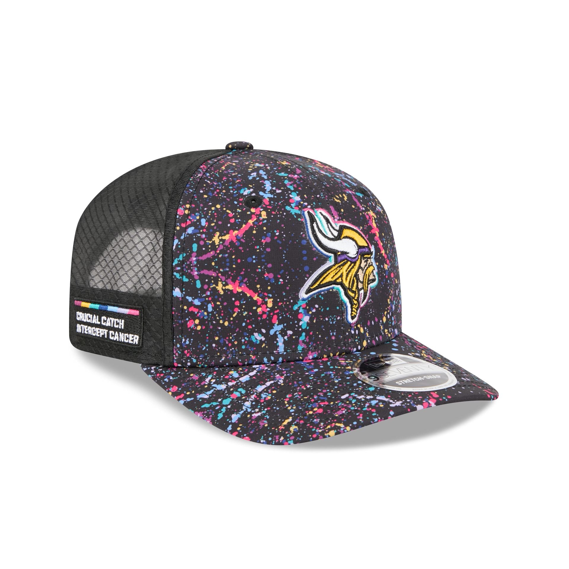 Minnesota Vikings 2025 Crucial Catch 9Seventy Trucker Hat