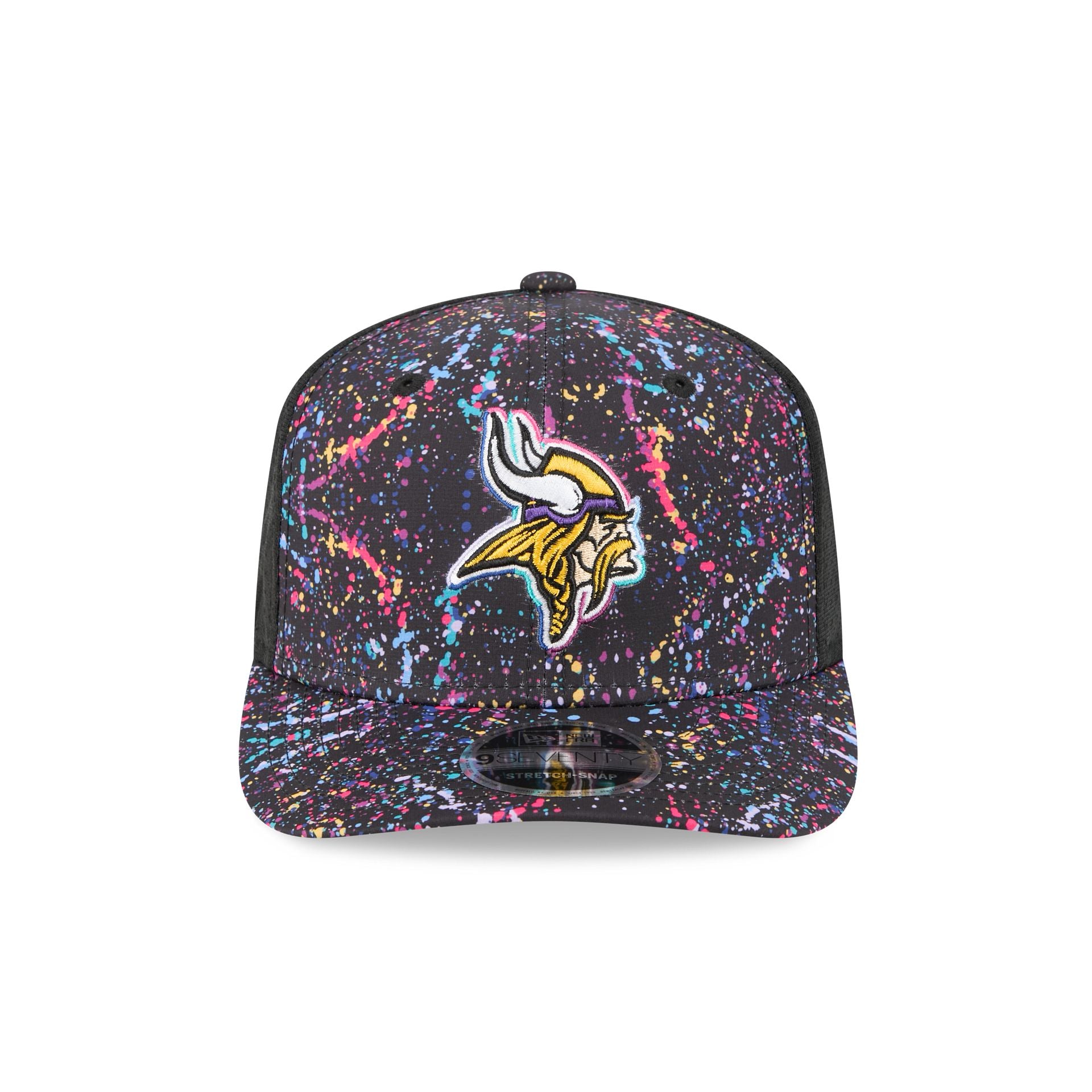 Alternative view of Minnesota Vikings 2025 Crucial Catch 9Seventy Trucker Hat