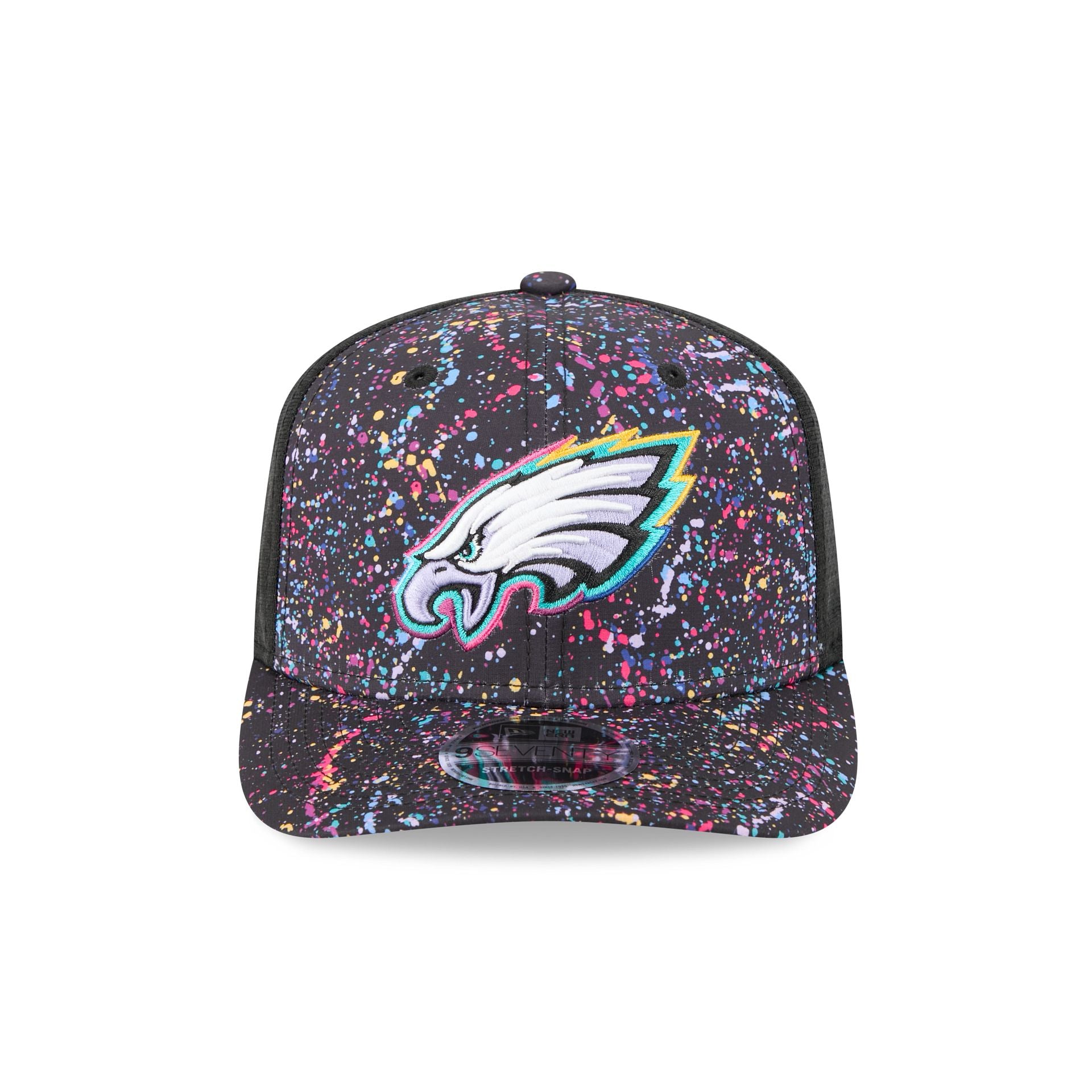 Alternative view of Philadelphia Eagles 2025 Crucial Catch 9Seventy Trucker Hat