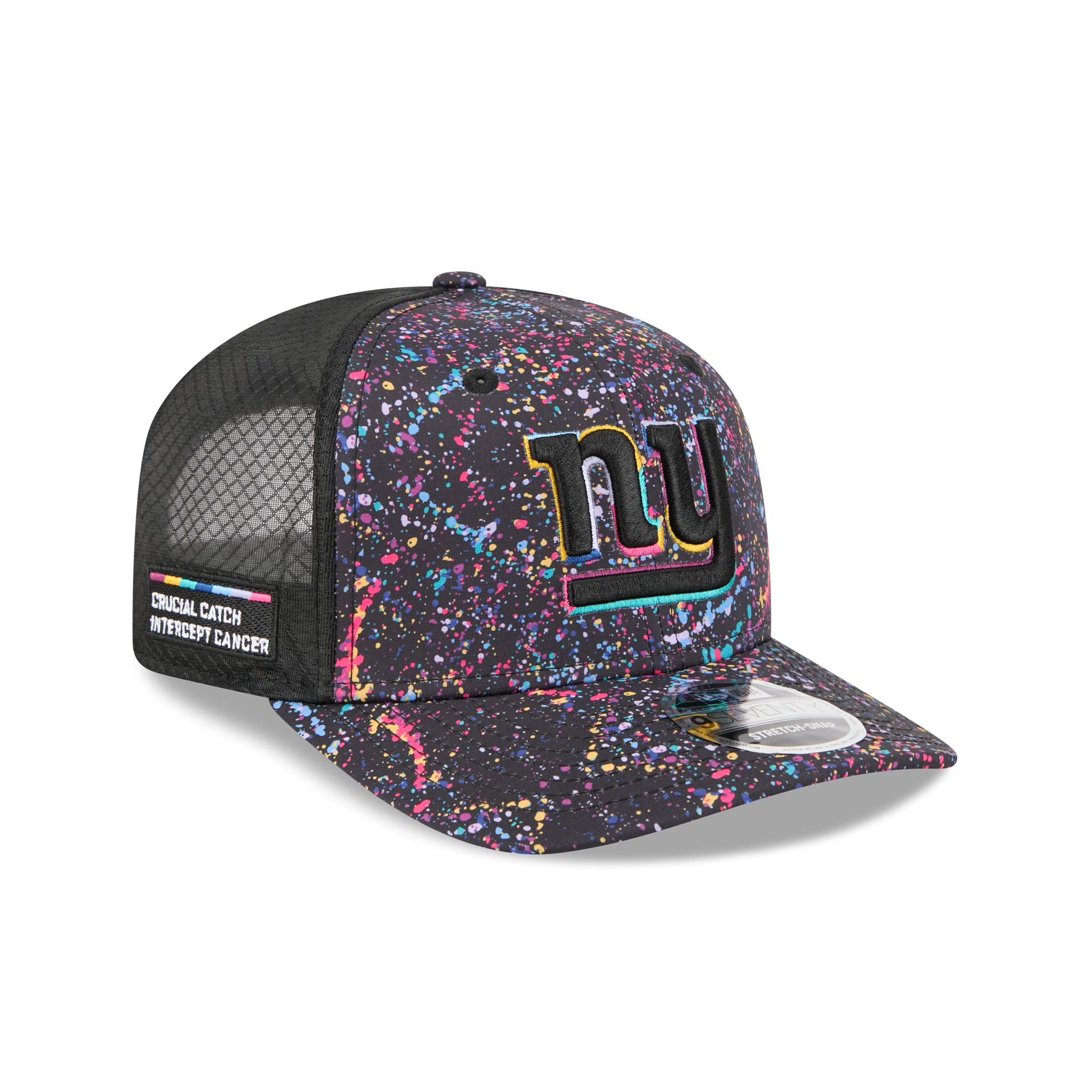 New York Giants 2025 Crucial Catch 9Seventy Trucker Hat