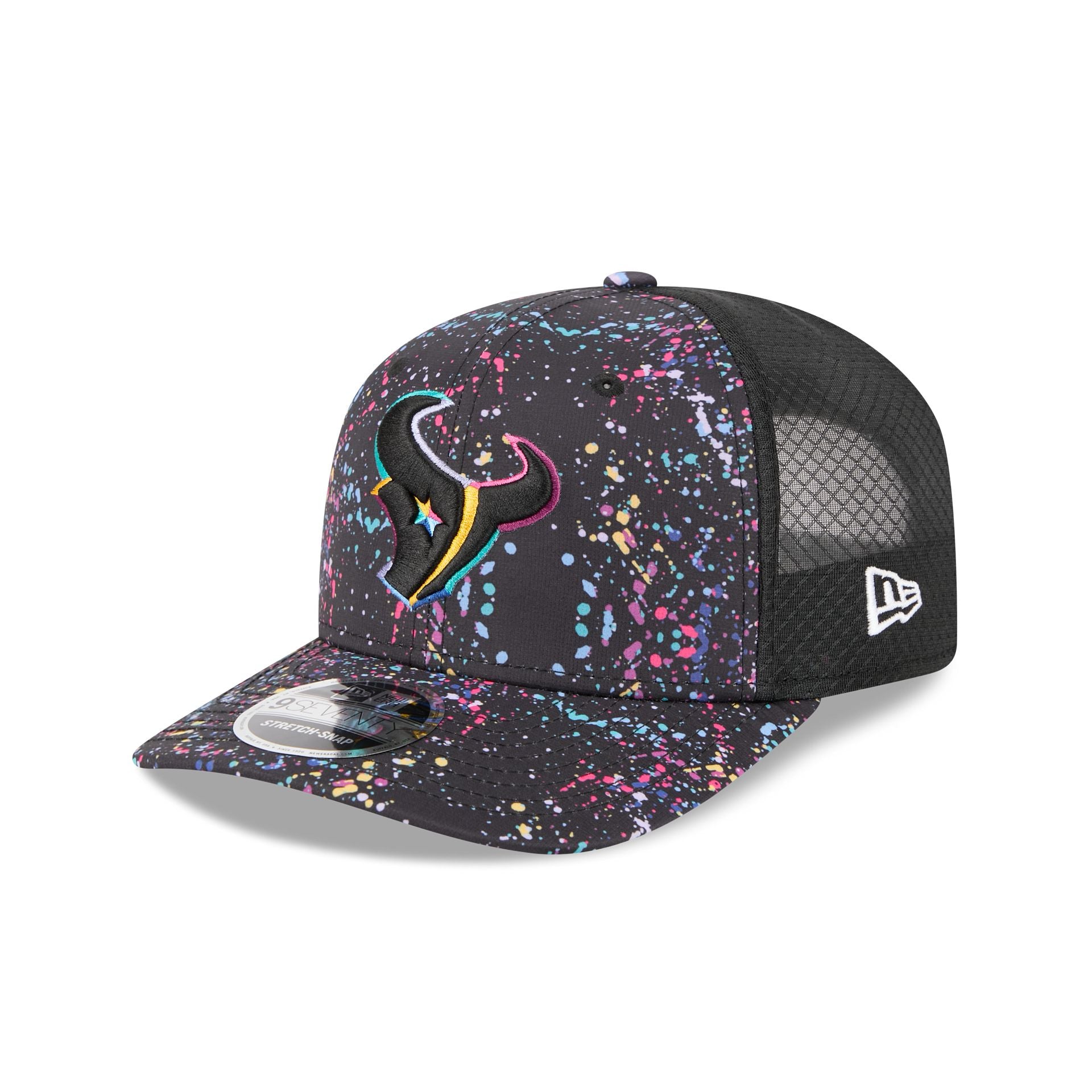 Houston Texans 2025 Crucial Catch 9Seventy Trucker Hat - Image 3
