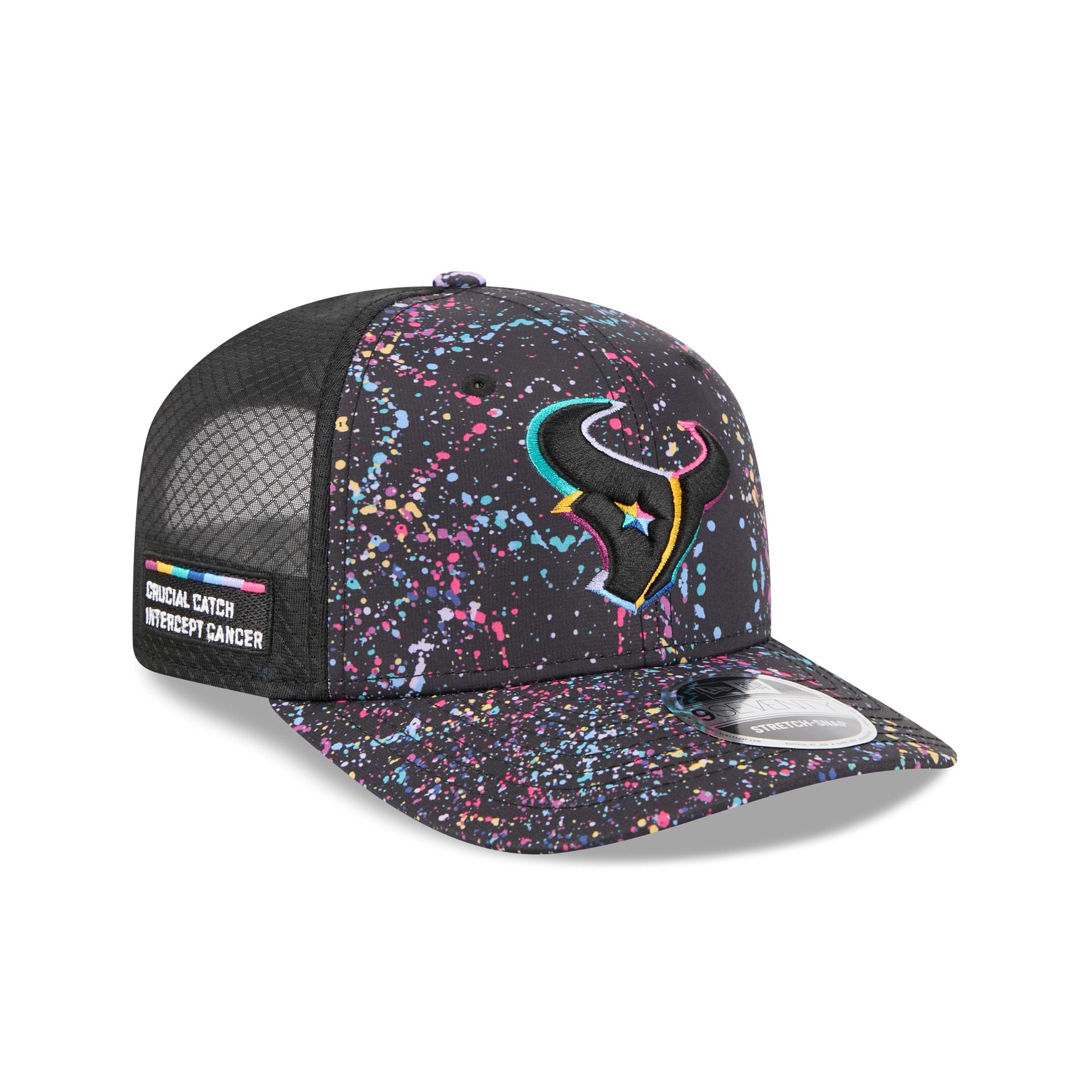 Houston Texans 2025 Crucial Catch 9Seventy Trucker Hat