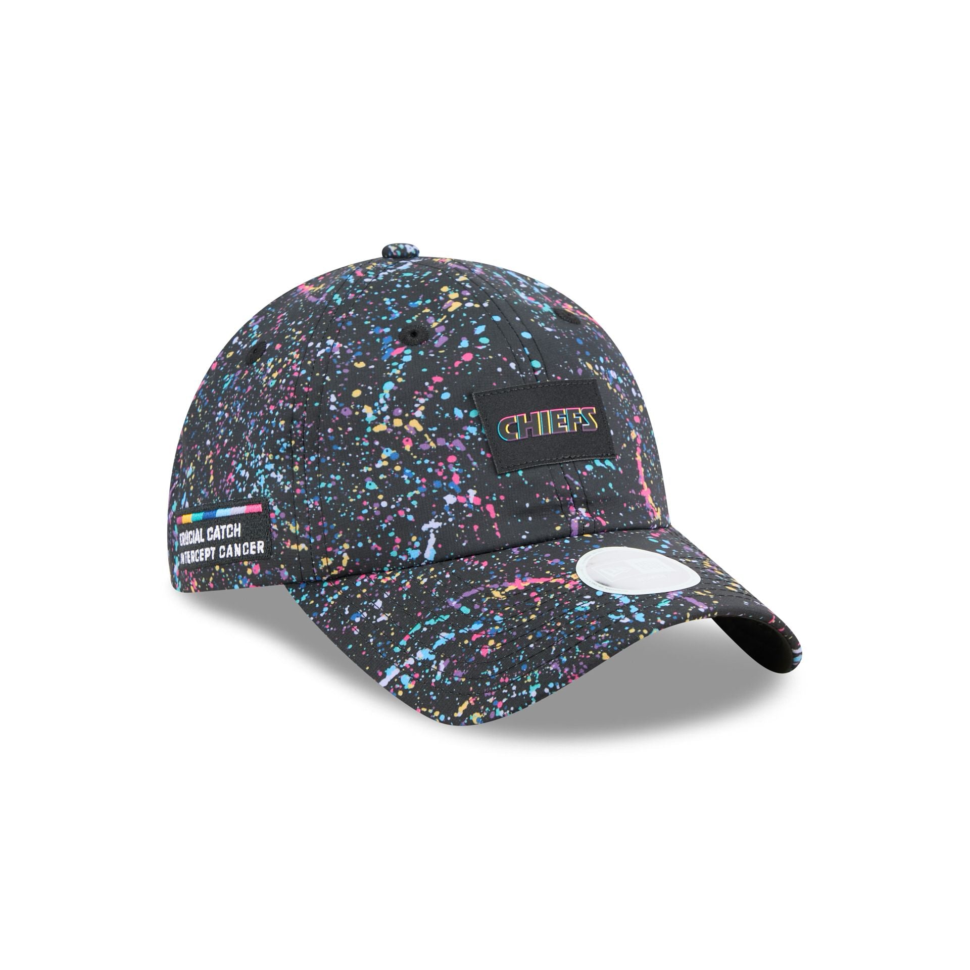 Kansas City Chiefs 2025 Crucial Catch Women's Open Back Ponytail Cap Hat
