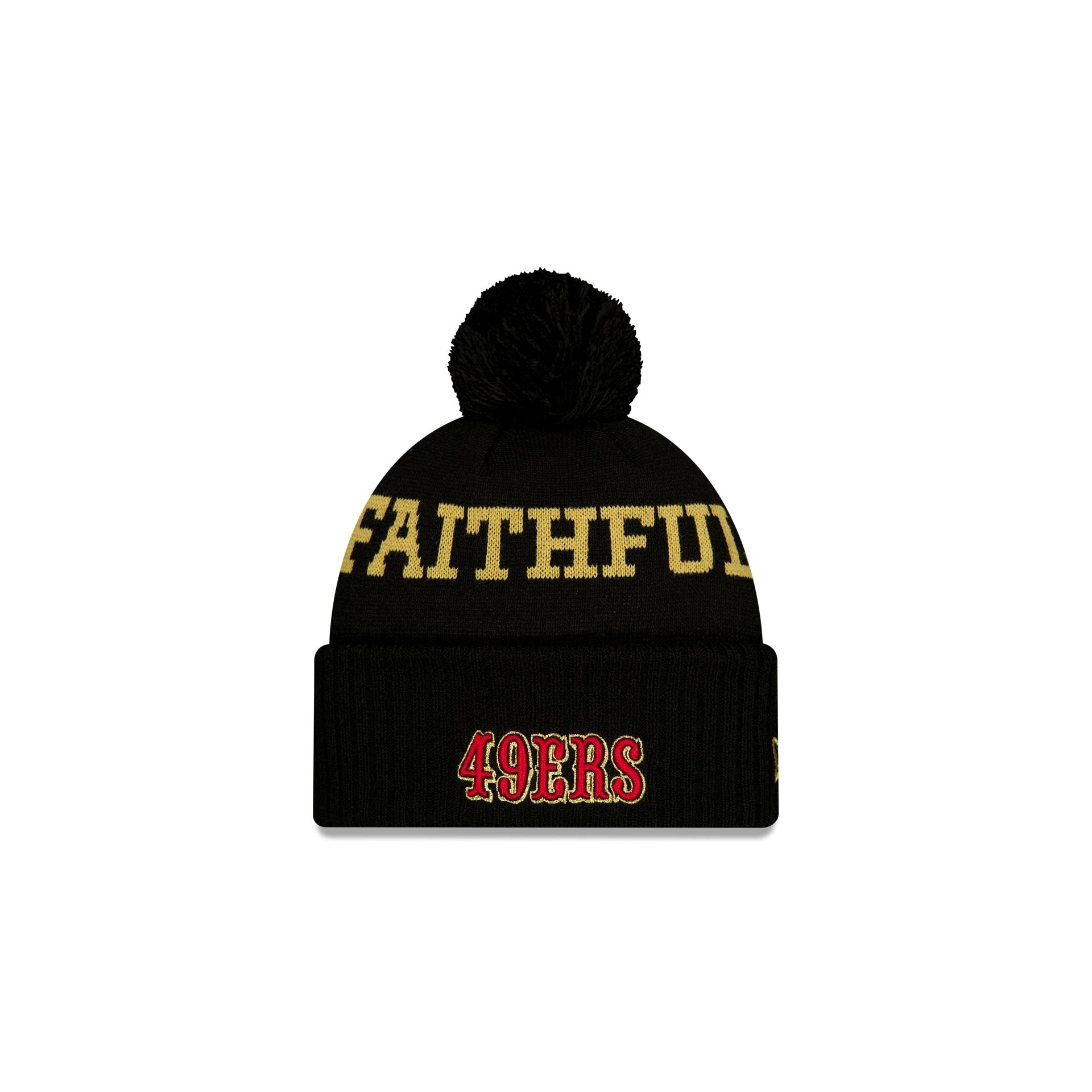 San Francisco 49Ers 2025 Nfl Rivalries Kids Pom Knit Hat