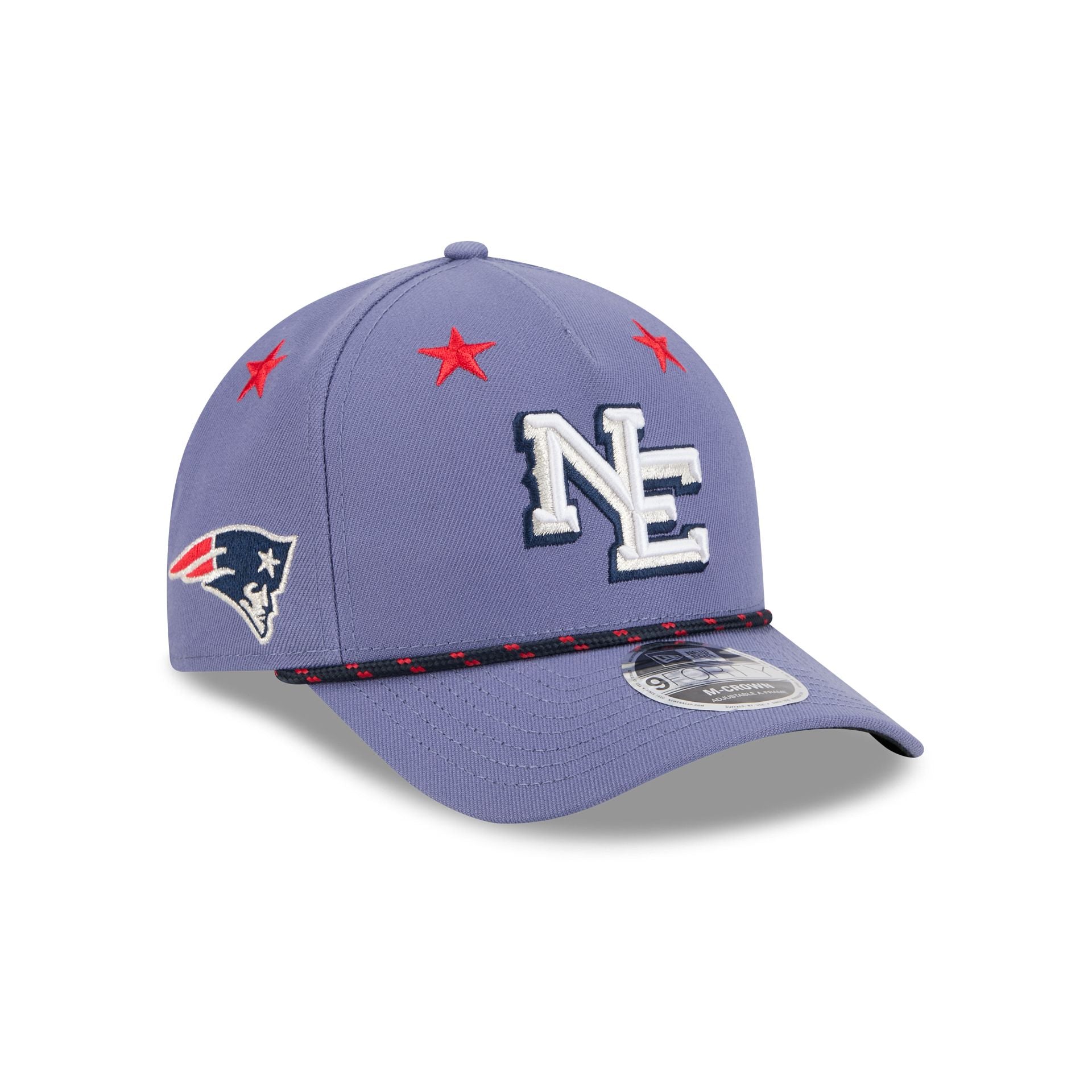 New England Patriots 2025 Nfl Rivalries 9Forty M-Crown A-Frame Snapback Hat