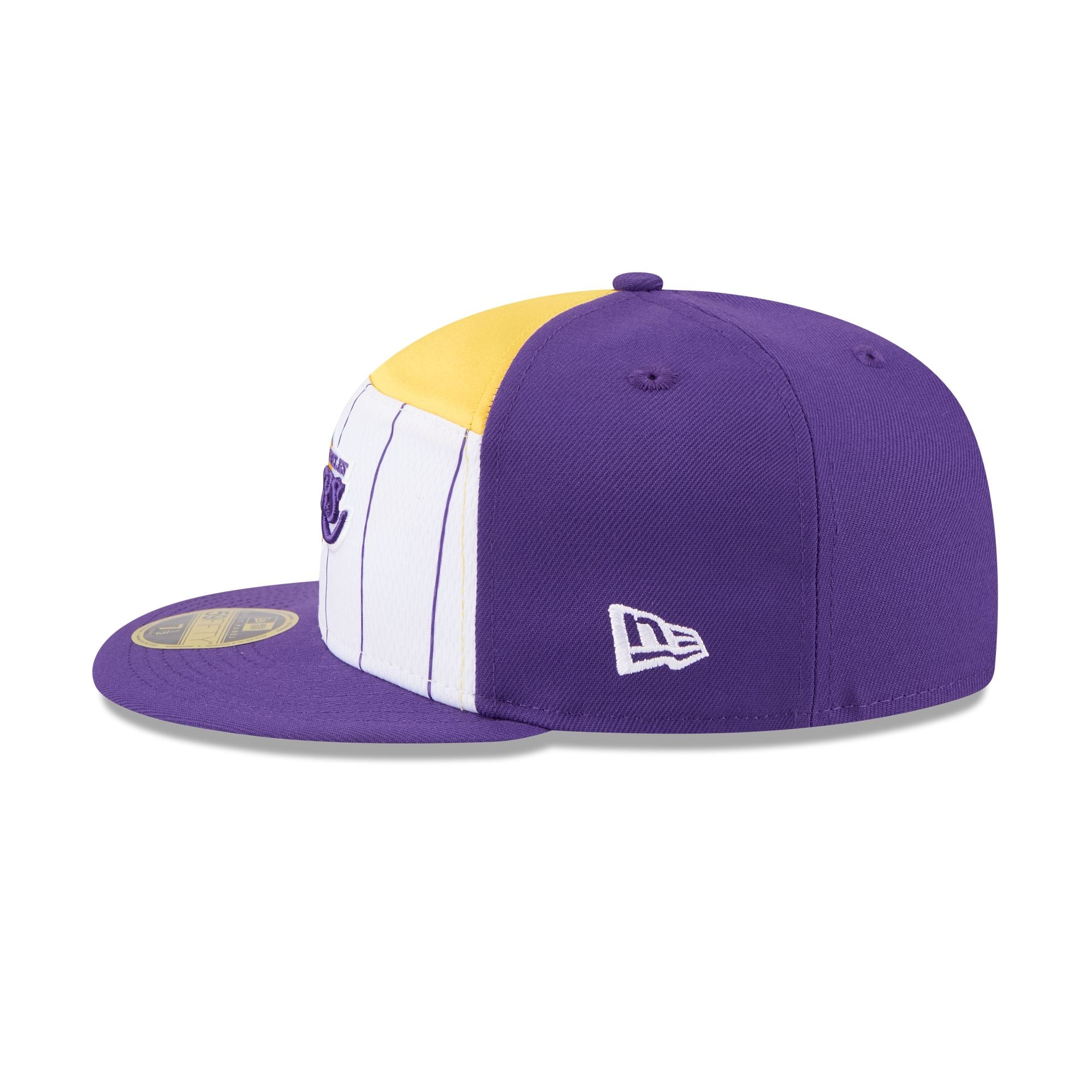Los Angeles Lakers 2025 Tip-Off Split Panel 59Fifty Fitted Hat - Image 4