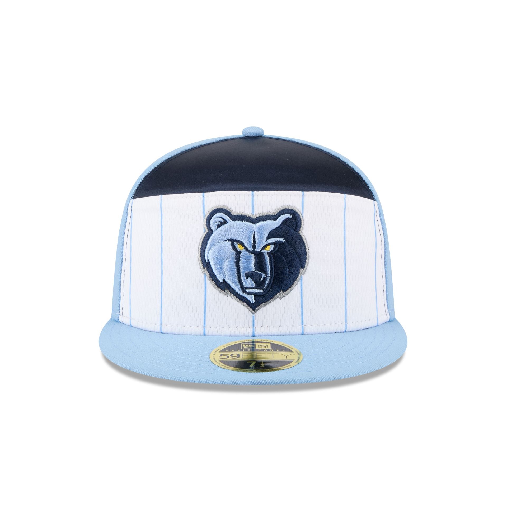 Alternative view of Memphis Grizzlies 2025 Tip-Off Split Panel 59Fifty Fitted Hat