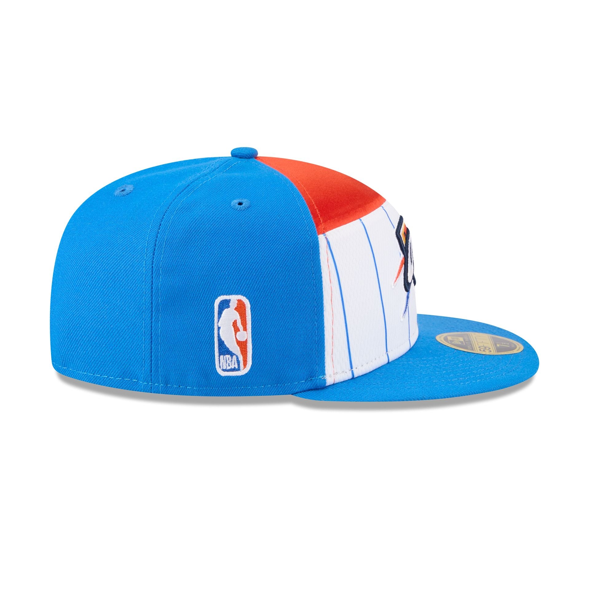 Oklahoma City Thunder 2025 Tip-Off Split Panel 59Fifty Fitted Hat - Image 5
