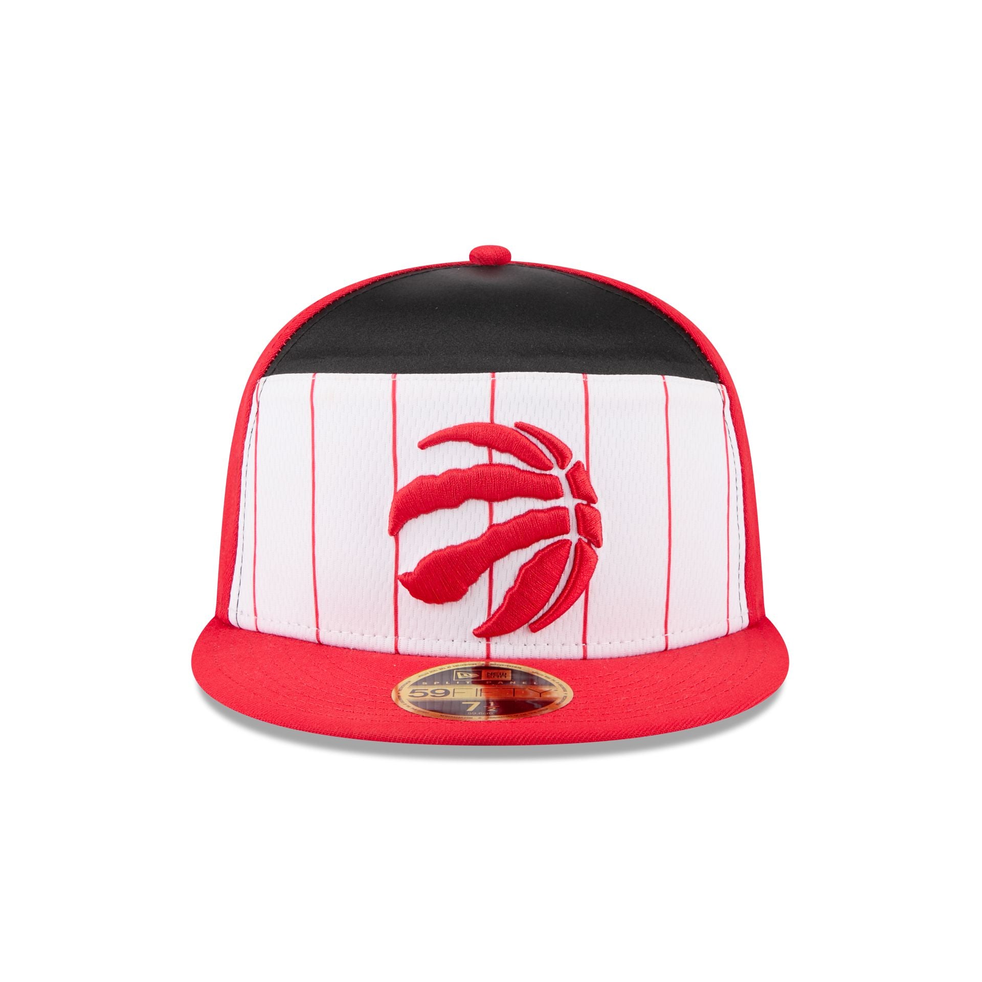Alternative view of Toronto Raptors 2025 Tip-Off Split Panel 59Fifty Fitted Hat