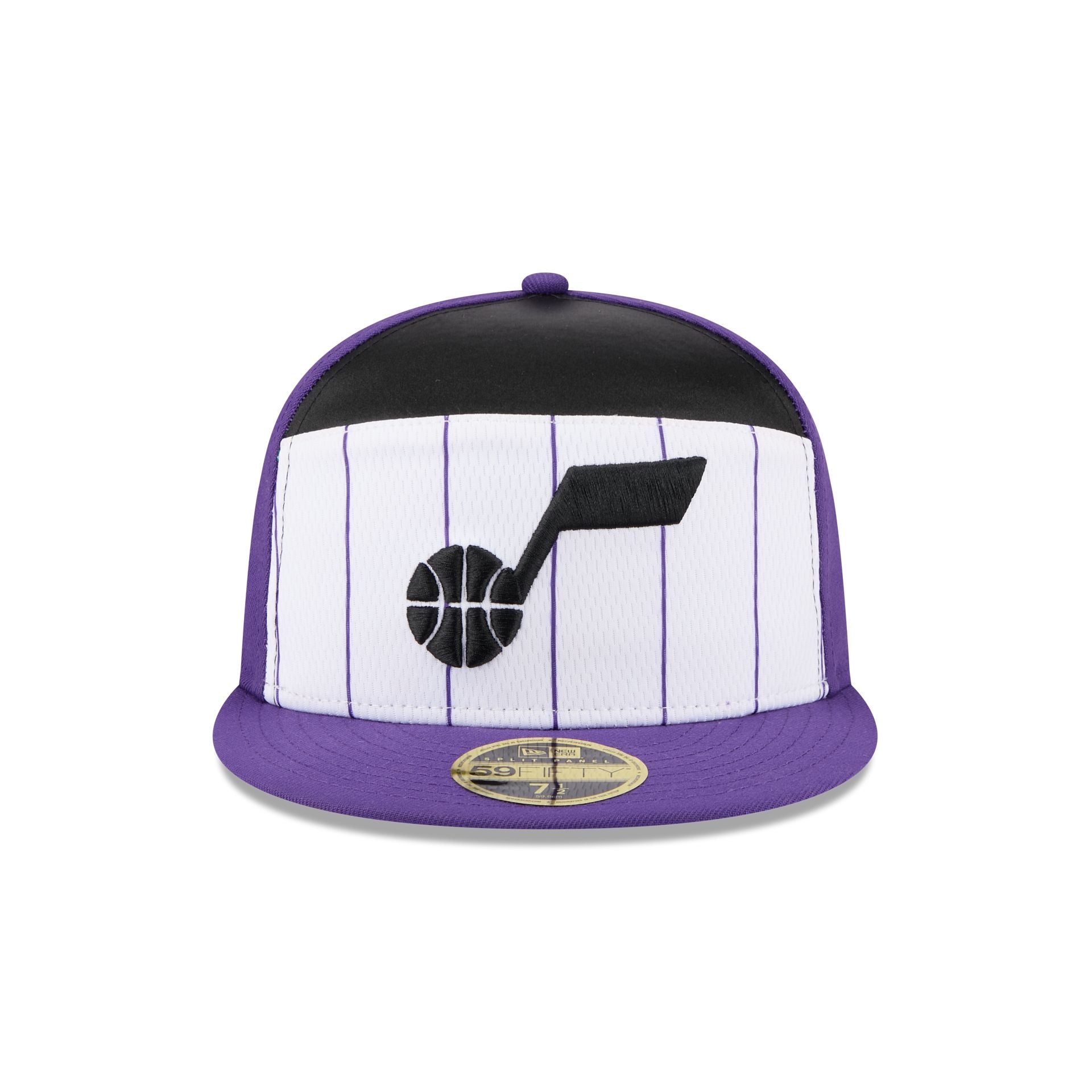 Alternative view of Utah Jazz 2025 Tip-Off Split Panel 59Fifty Fitted Hat