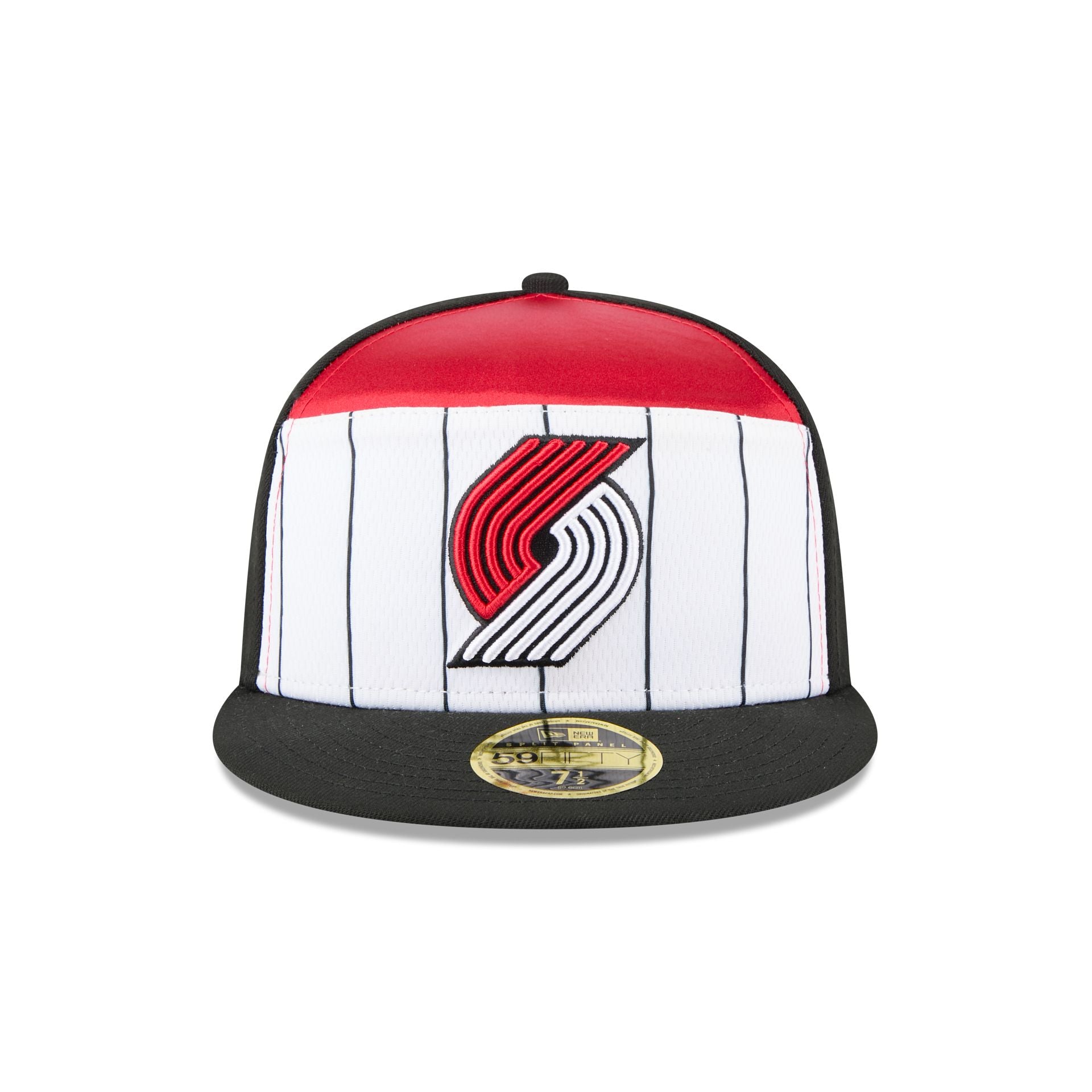 Alternative view of Portland Trail Blazers 2025 Tip-Off Split Panel 59Fifty Fitted Hat