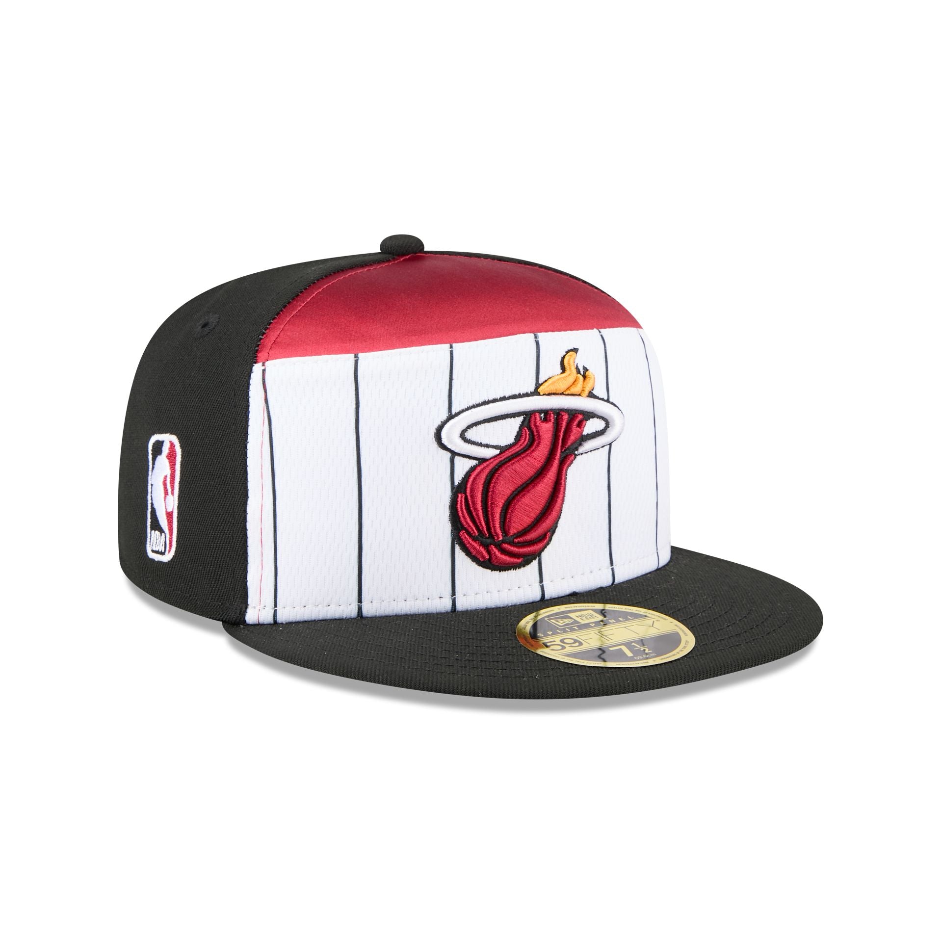 Miami Heat 2025 Tip-Off Split Panel 59Fifty Fitted Hat - Image 3