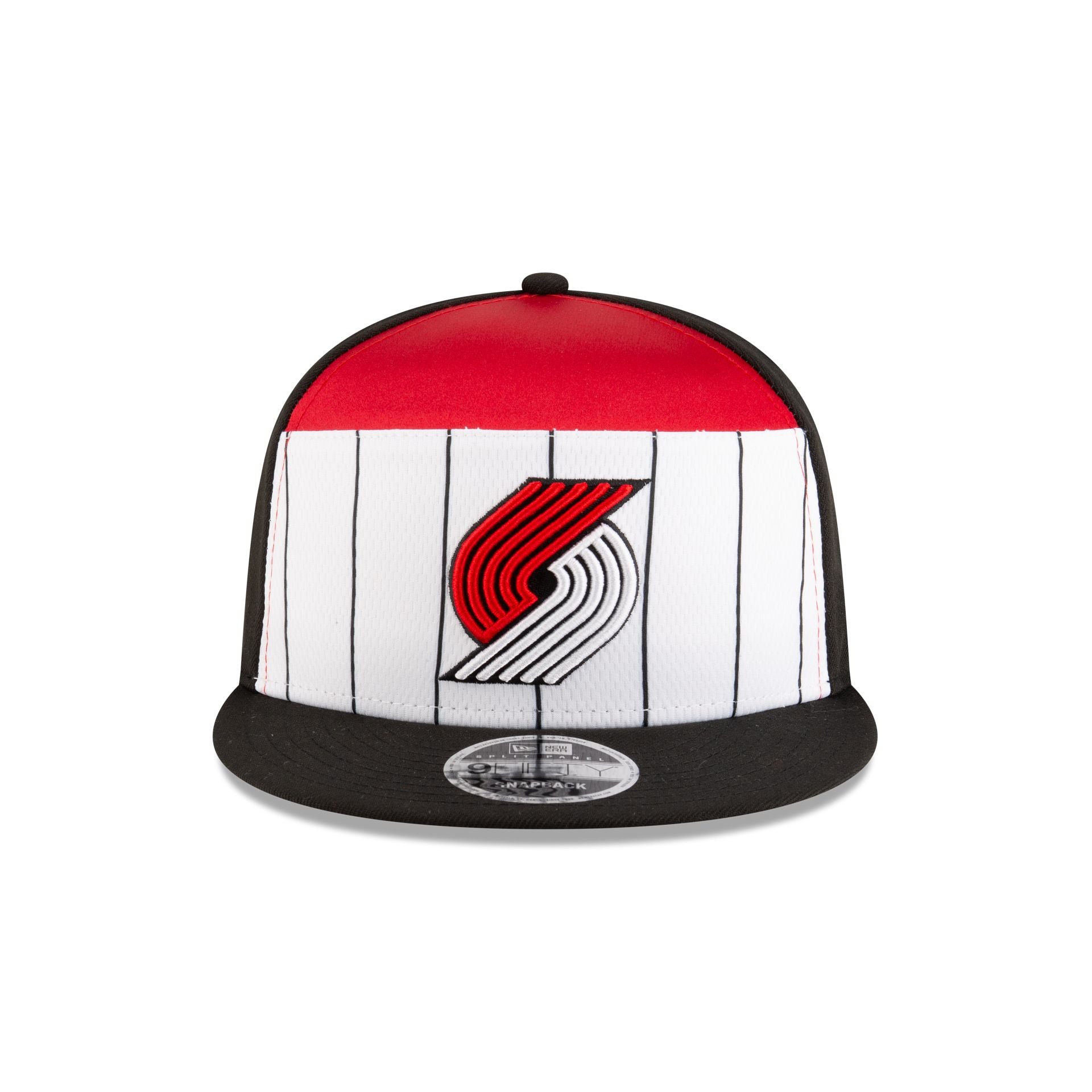 Alternative view of Portland Trail Blazers 2025 Tip-Off Split Panel 9Fifty Snapback Hat