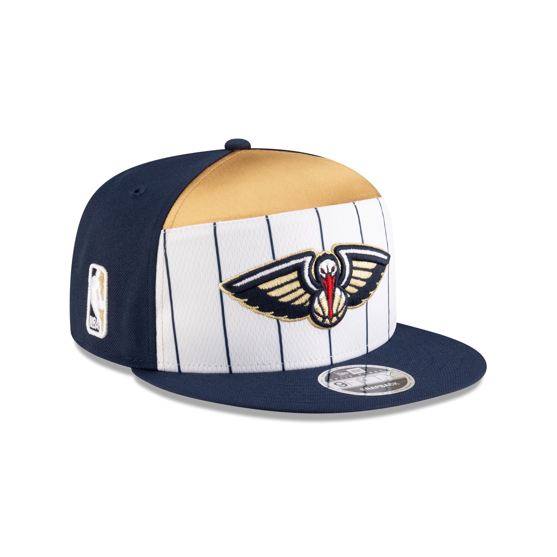 New Orleans Pelicans 2025 Tip-Off Split Panel 9Fifty Snapback Hat - Image 3