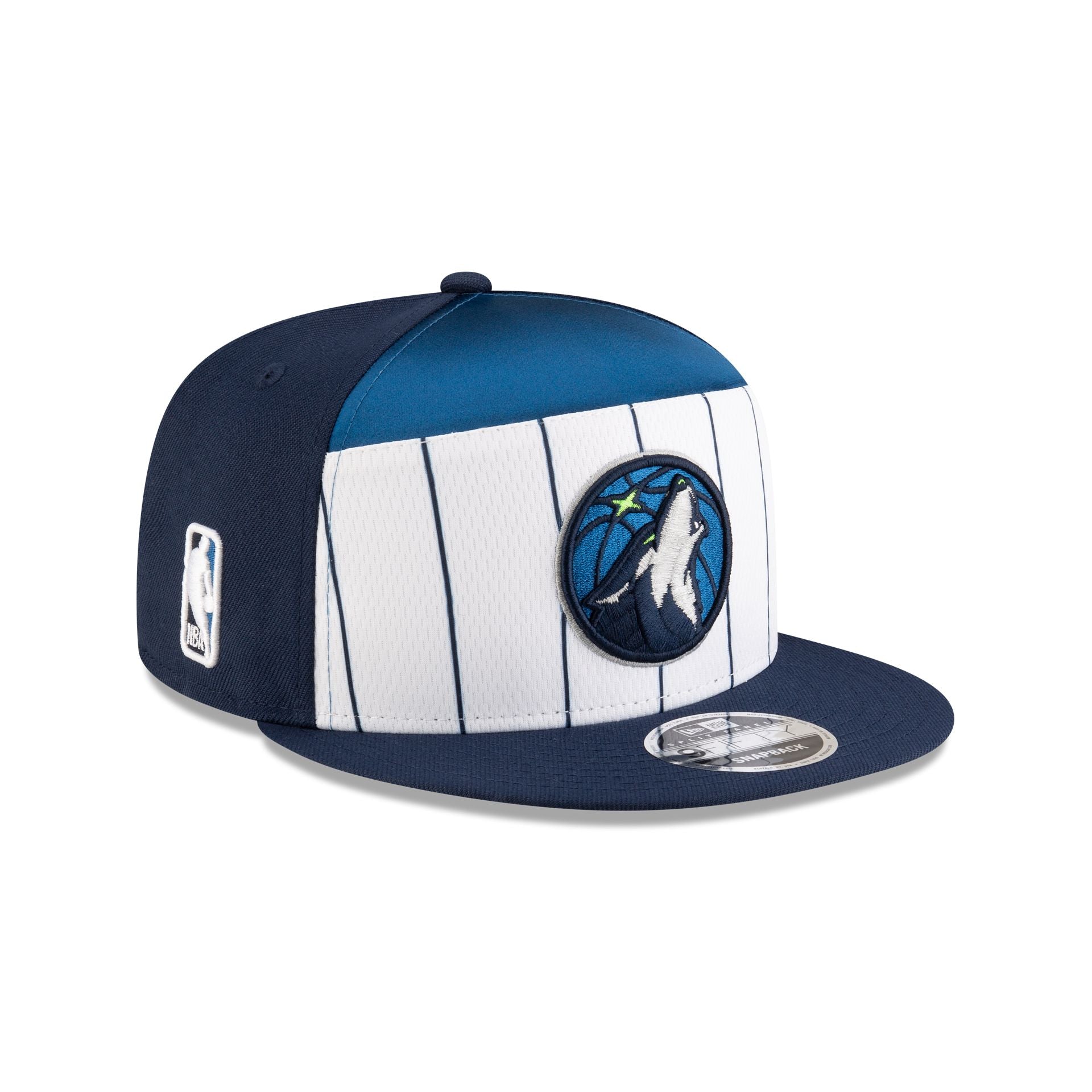 Minnesota Timberwolves 2025 Tip-Off Split Panel 9Fifty Snapback Hat - Image 3