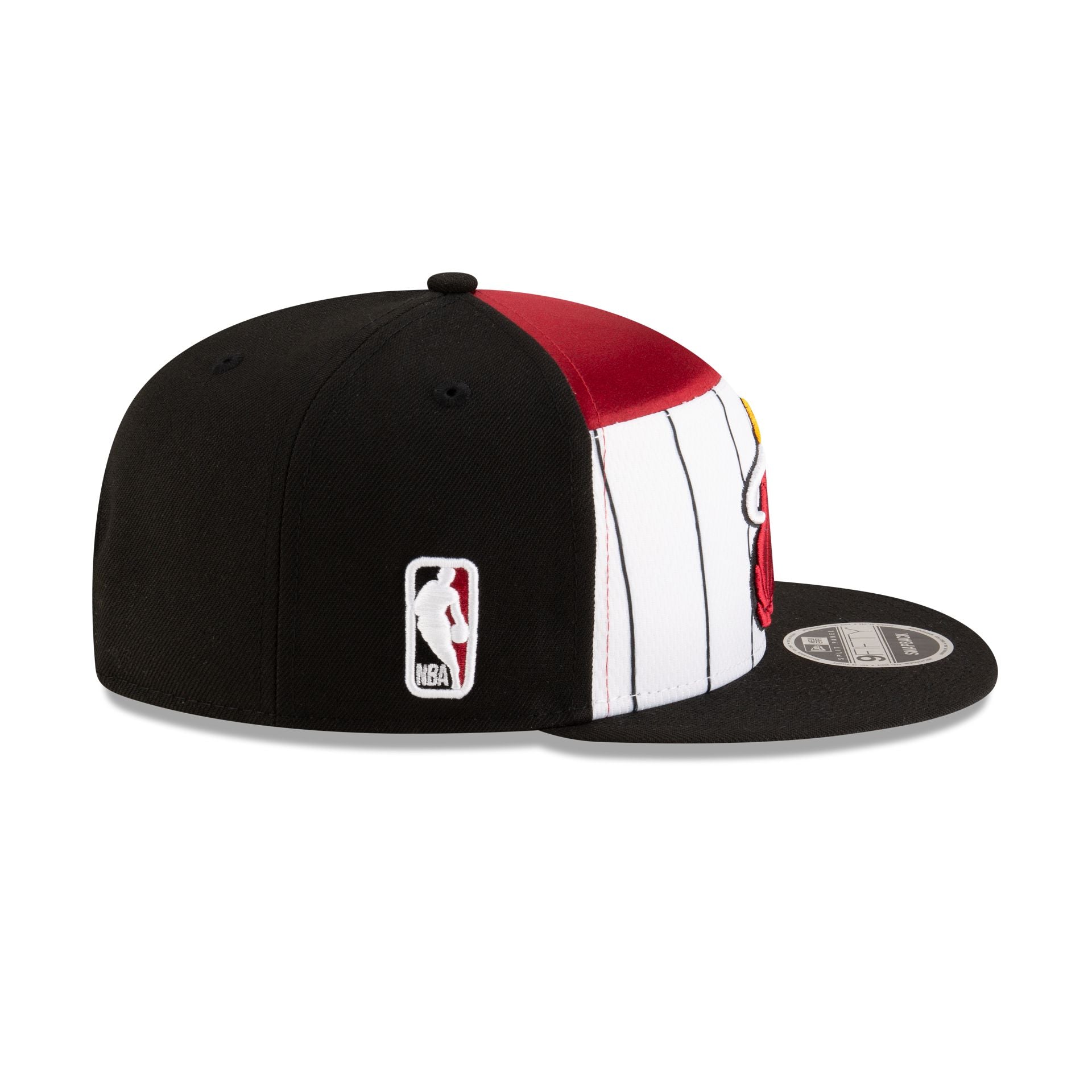 Miami Heat 2025 Tip-Off Split Panel 9Fifty Snapback Hat - Image 5