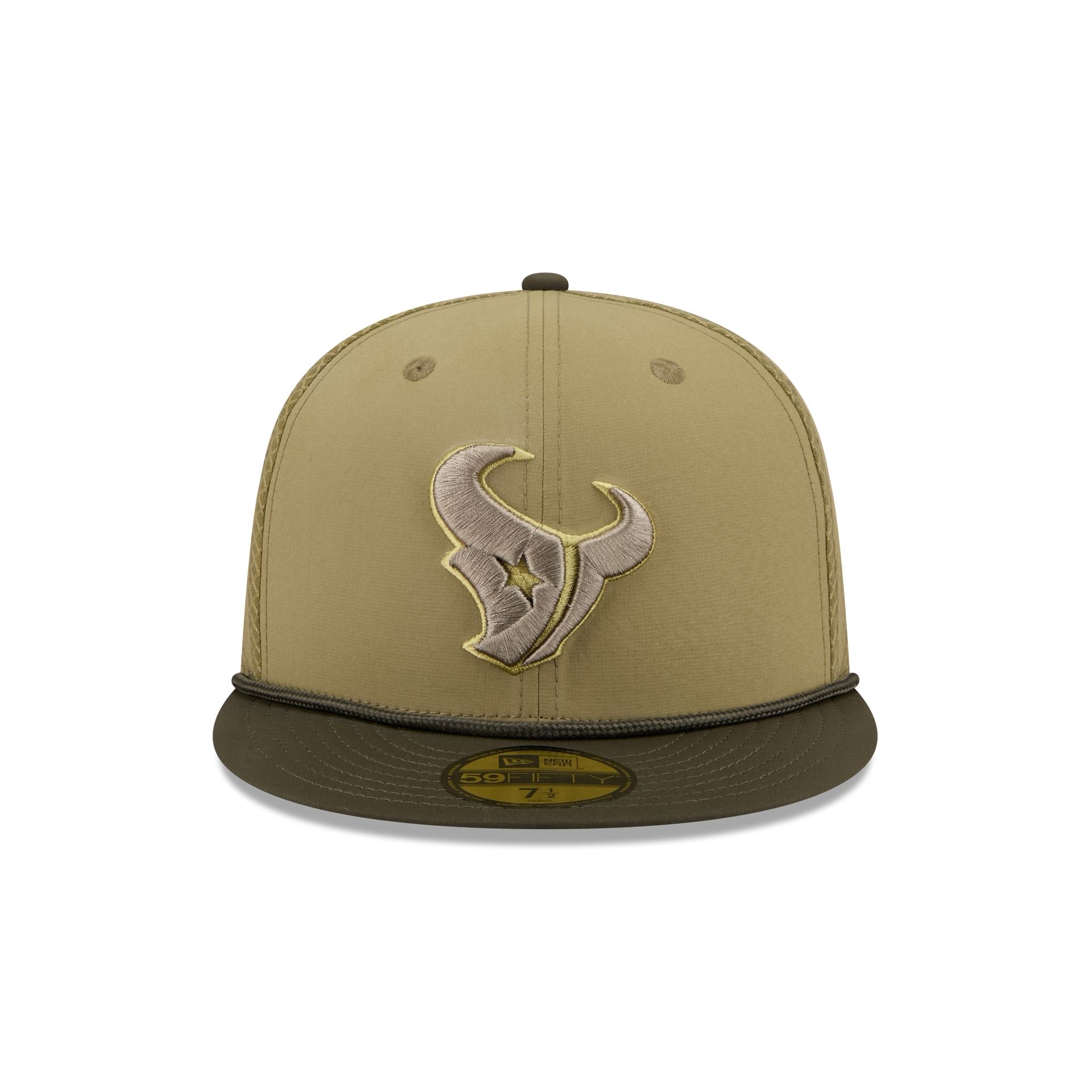 Alternative view of Houston Texans 2025 Salute To Service 59Fifty Fitted Hat