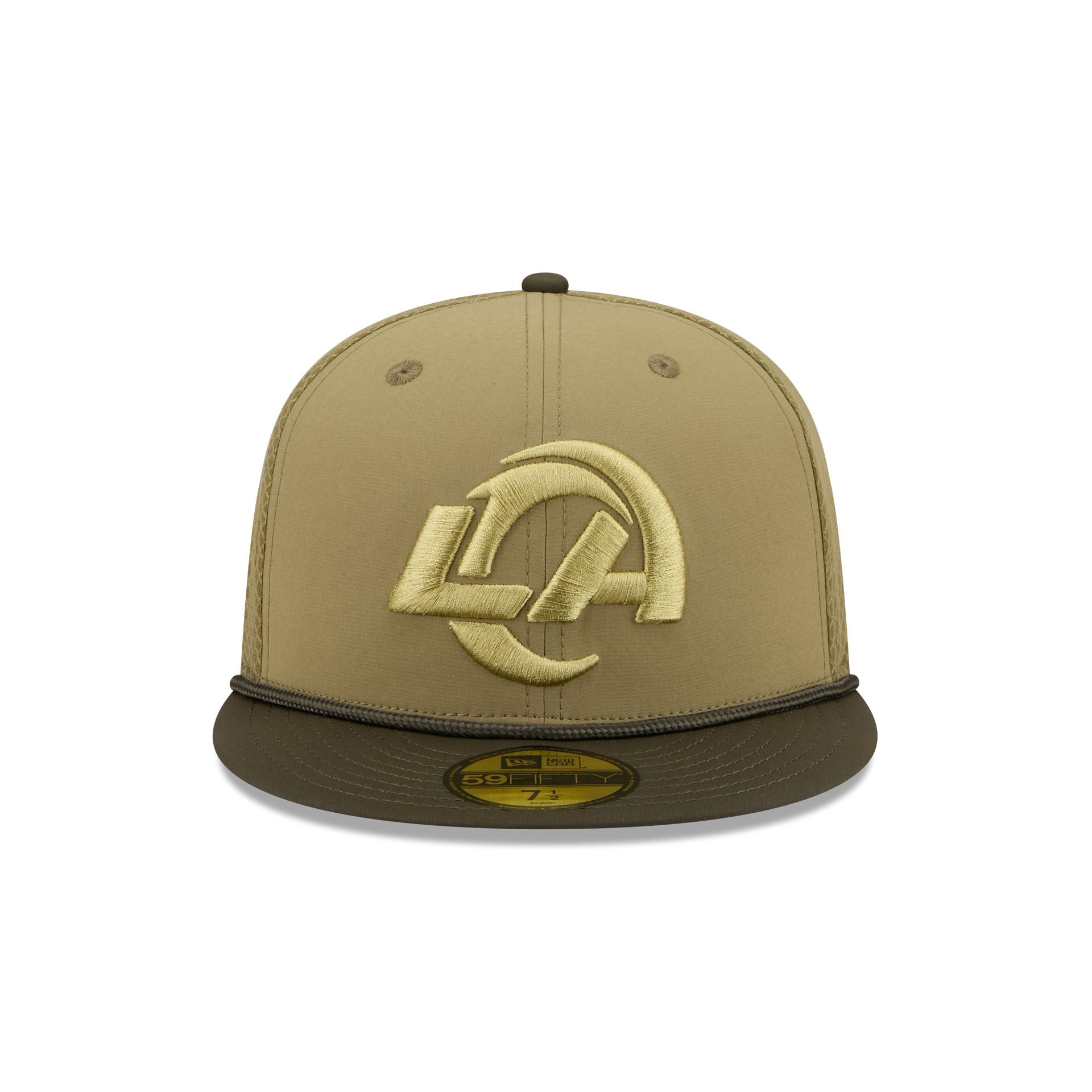 Alternative view of Los Angeles Rams 2025 Salute To Service 59Fifty Fitted Hat