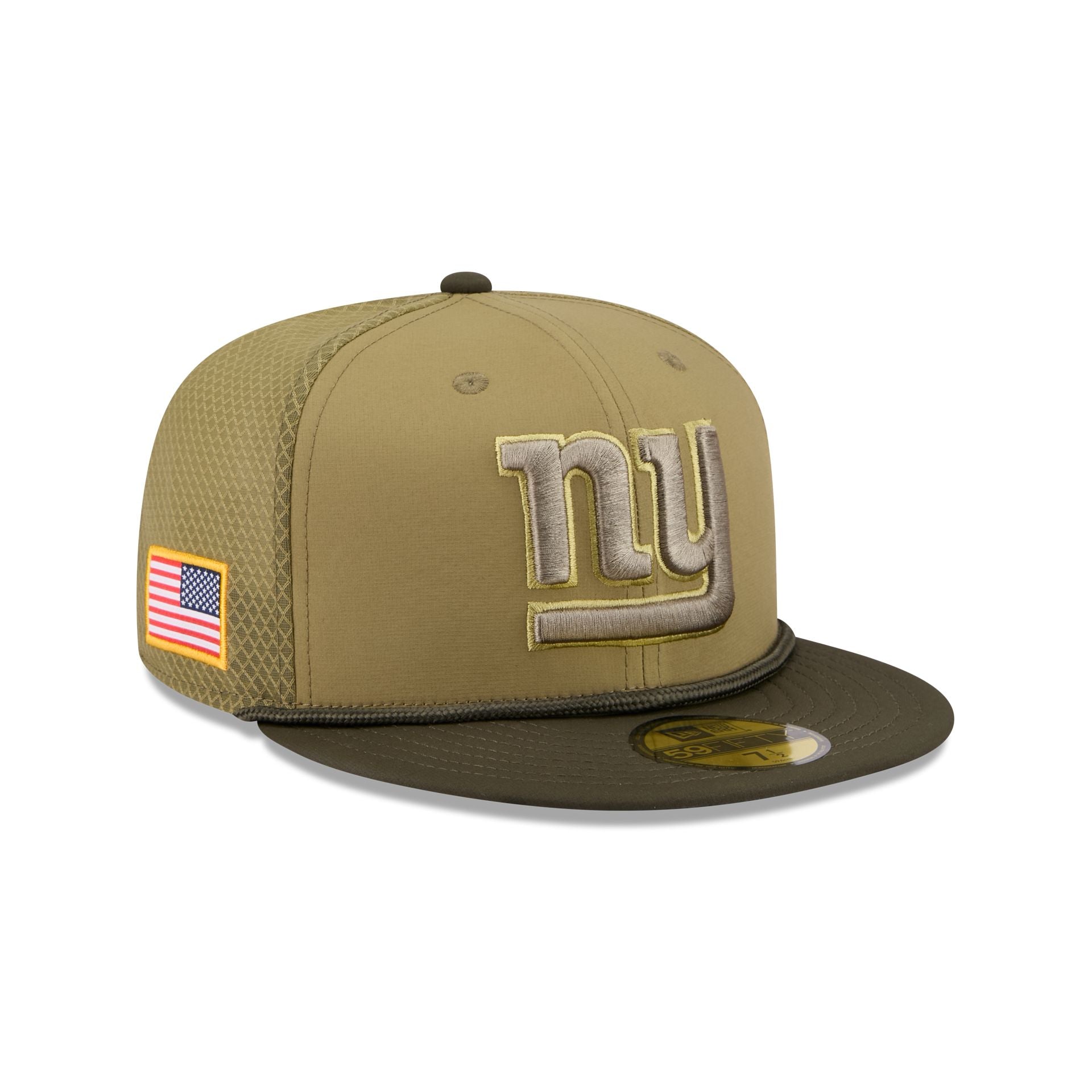 New York Giants 2025 Salute To Service 59Fifty Fitted Hat