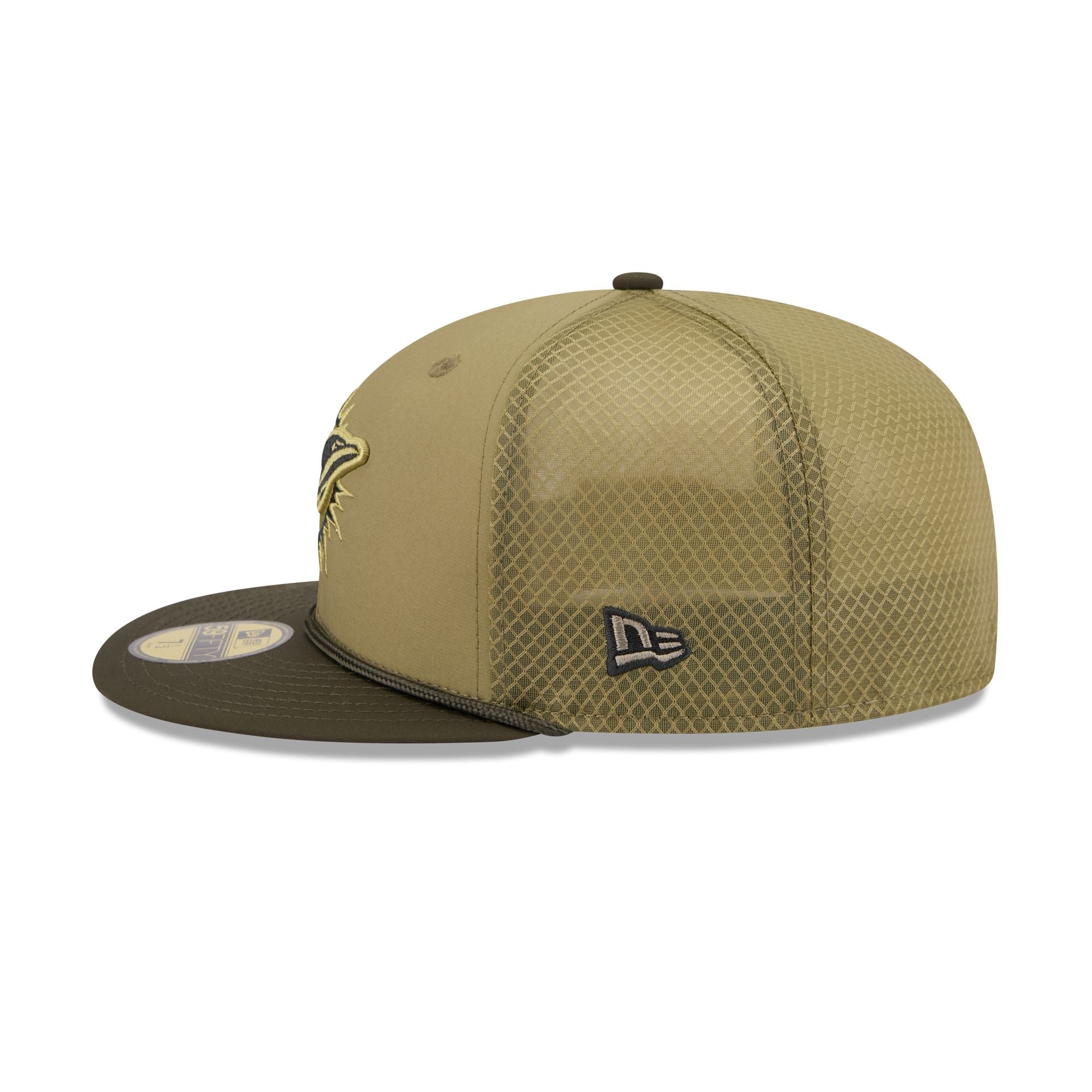 Miami Dolphins 2025 Salute To Service 59Fifty Fitted Hat - Image 5
