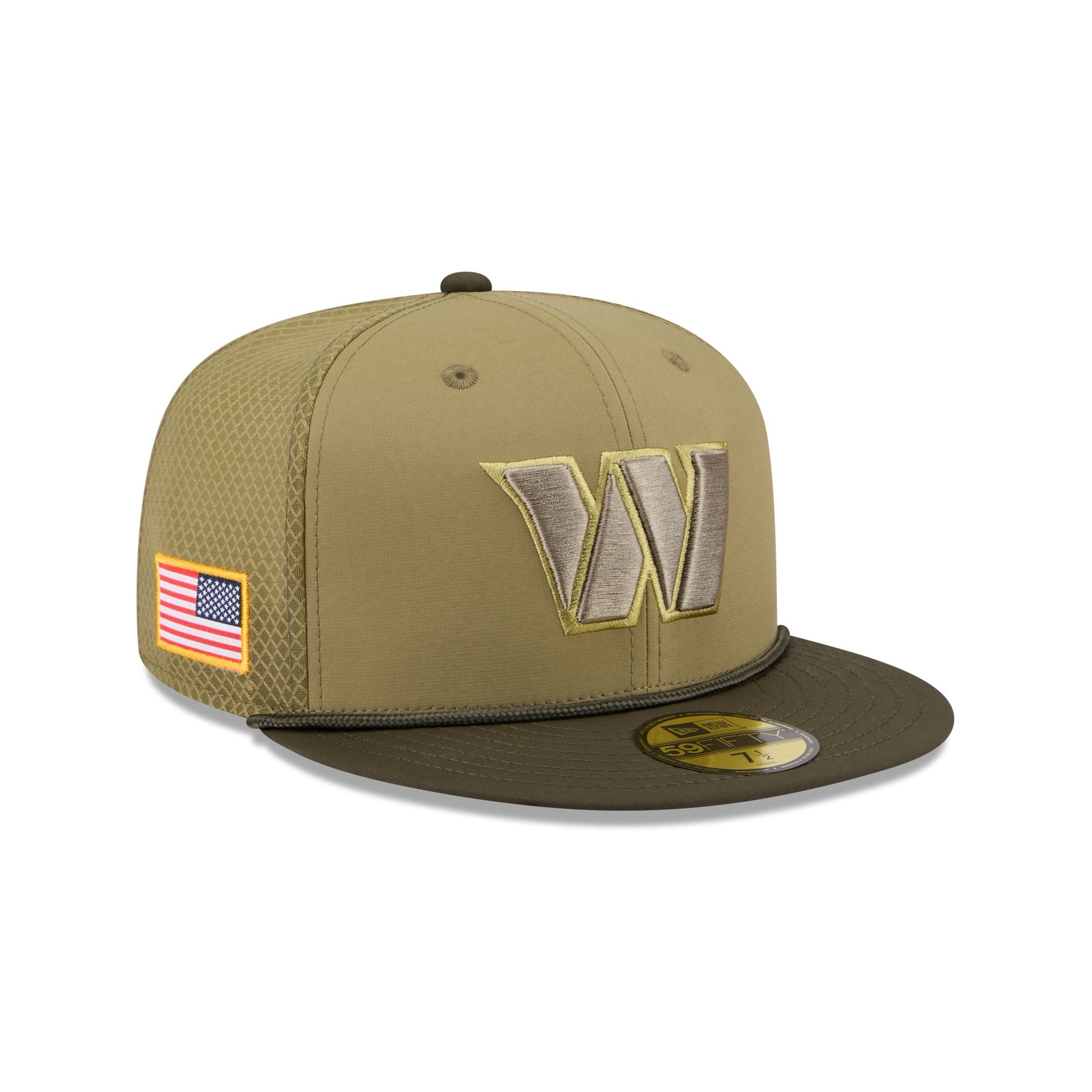 Washington Commanders 2025 Salute To Service 59Fifty Fitted Hat