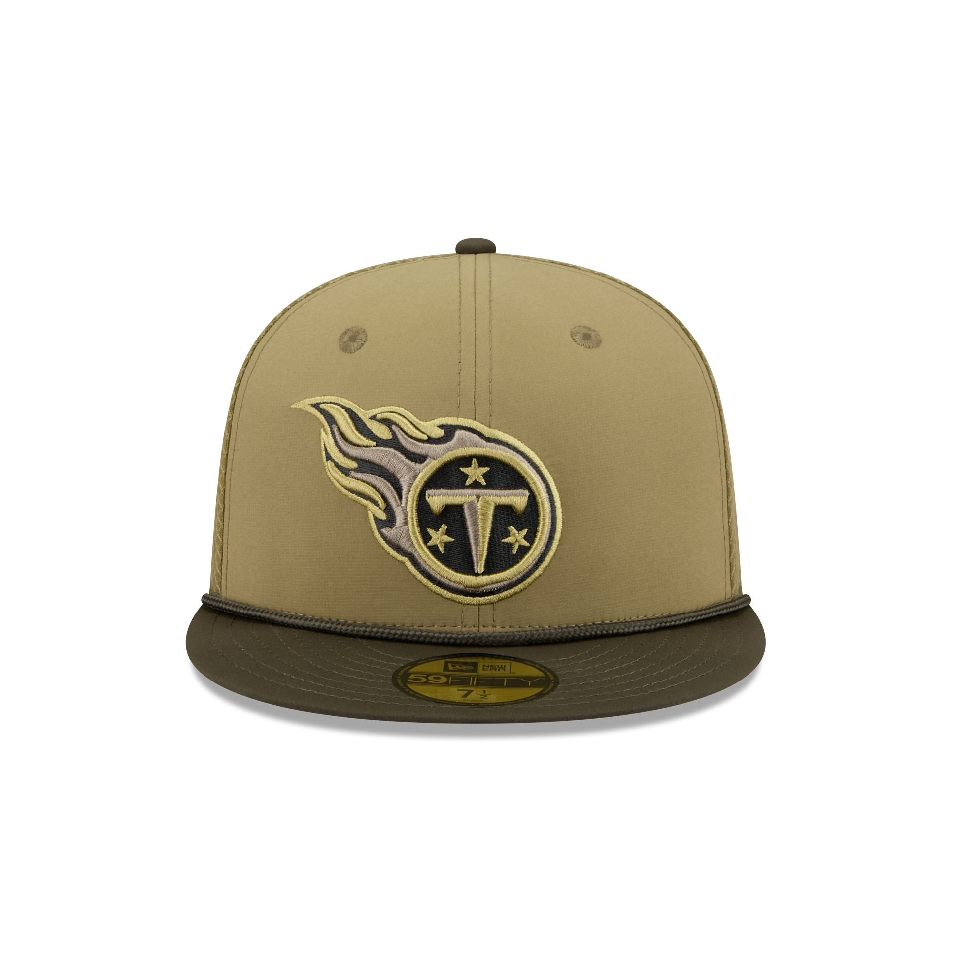 Alternative view of Tennessee Titans 2025 Salute To Service 59Fifty Fitted Hat