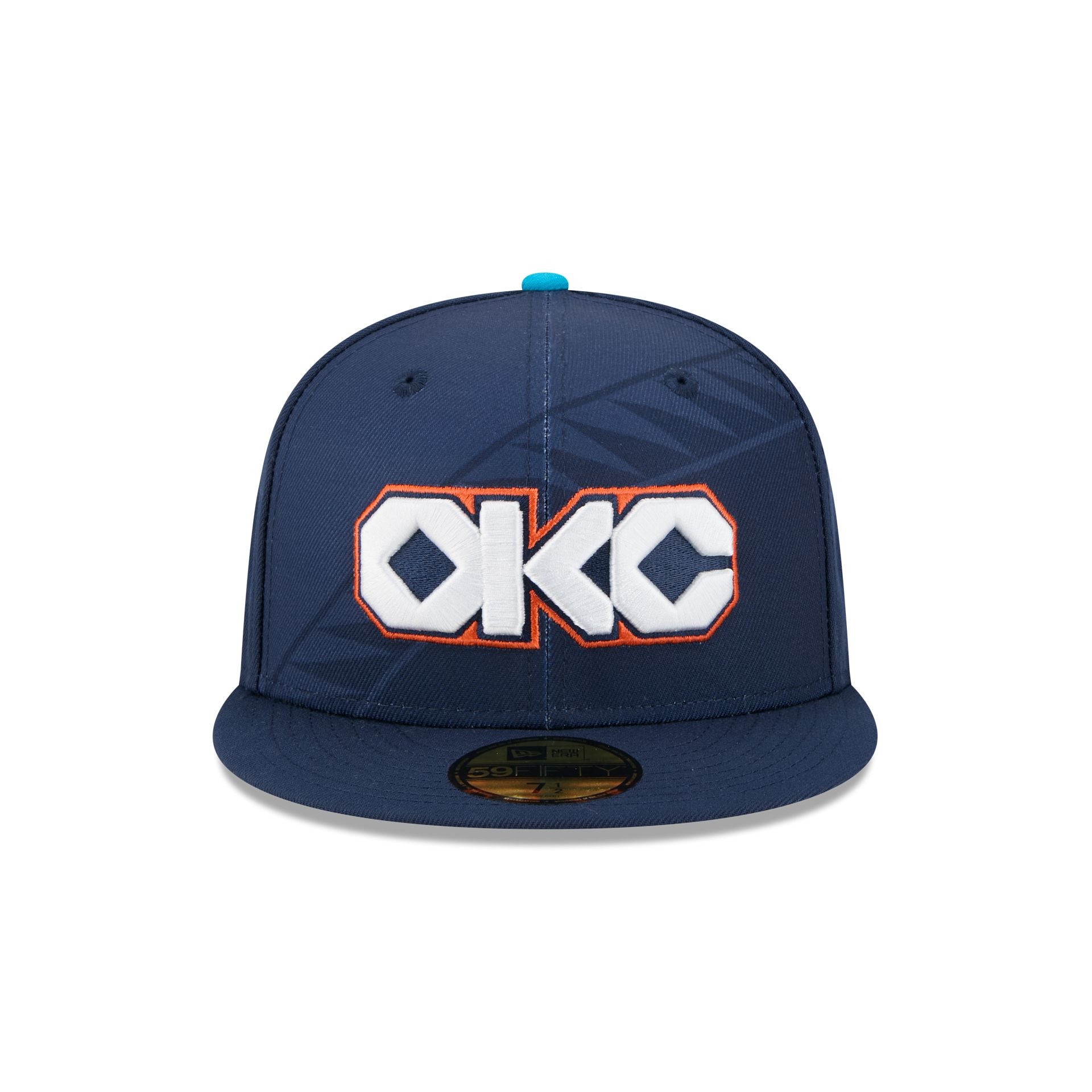 Alternative view of Oklahoma City Thunder 2025 City Edition 59Fifty Fitted Hat