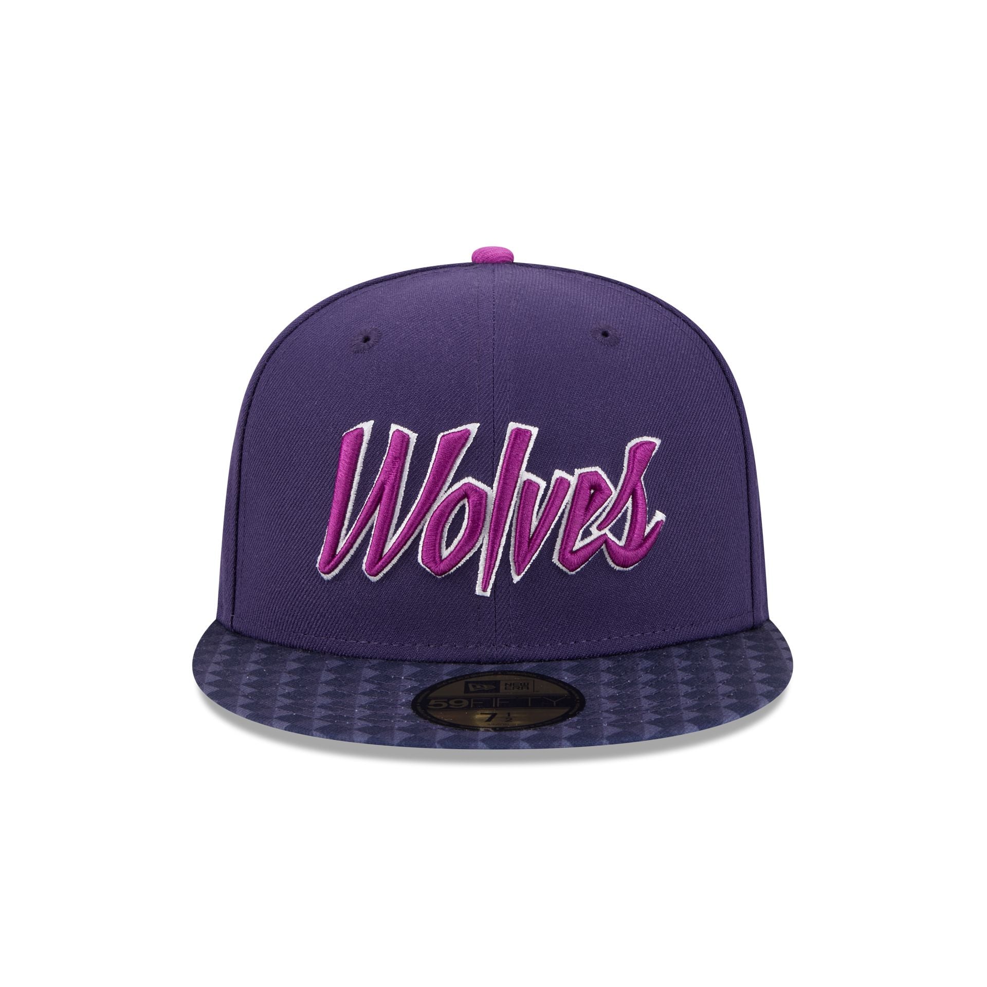 Alternative view of Minnesota Timberwolves 2025 City Edition 59Fifty Fitted Hat