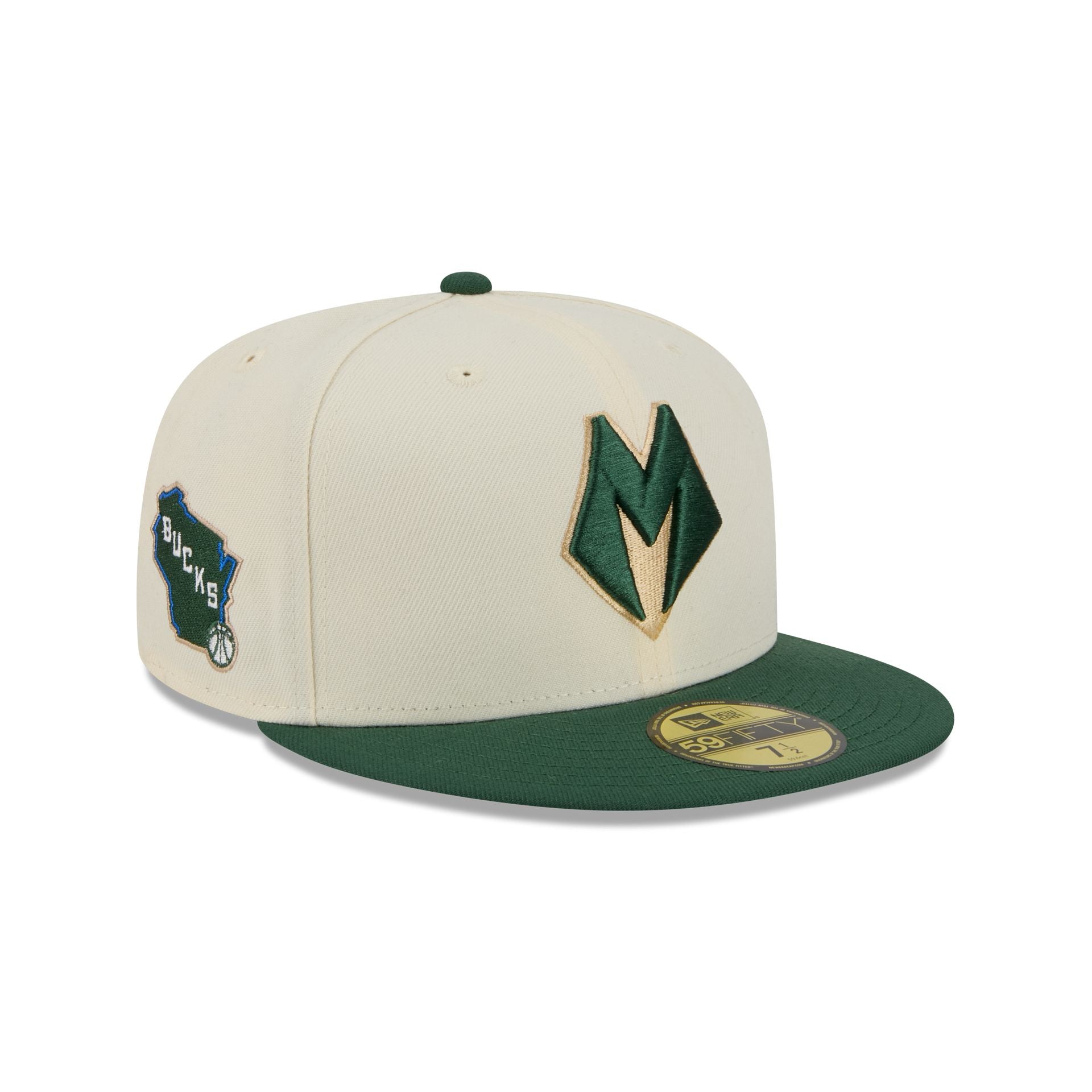 Milwaukee Bucks 2025 City Edition 59Fifty Fitted Hat