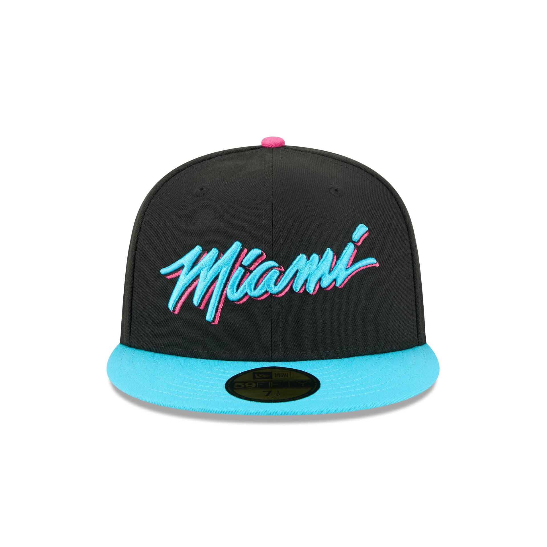 Alternative view of Miami Heat 2025 City Edition 59Fifty Fitted Hat
