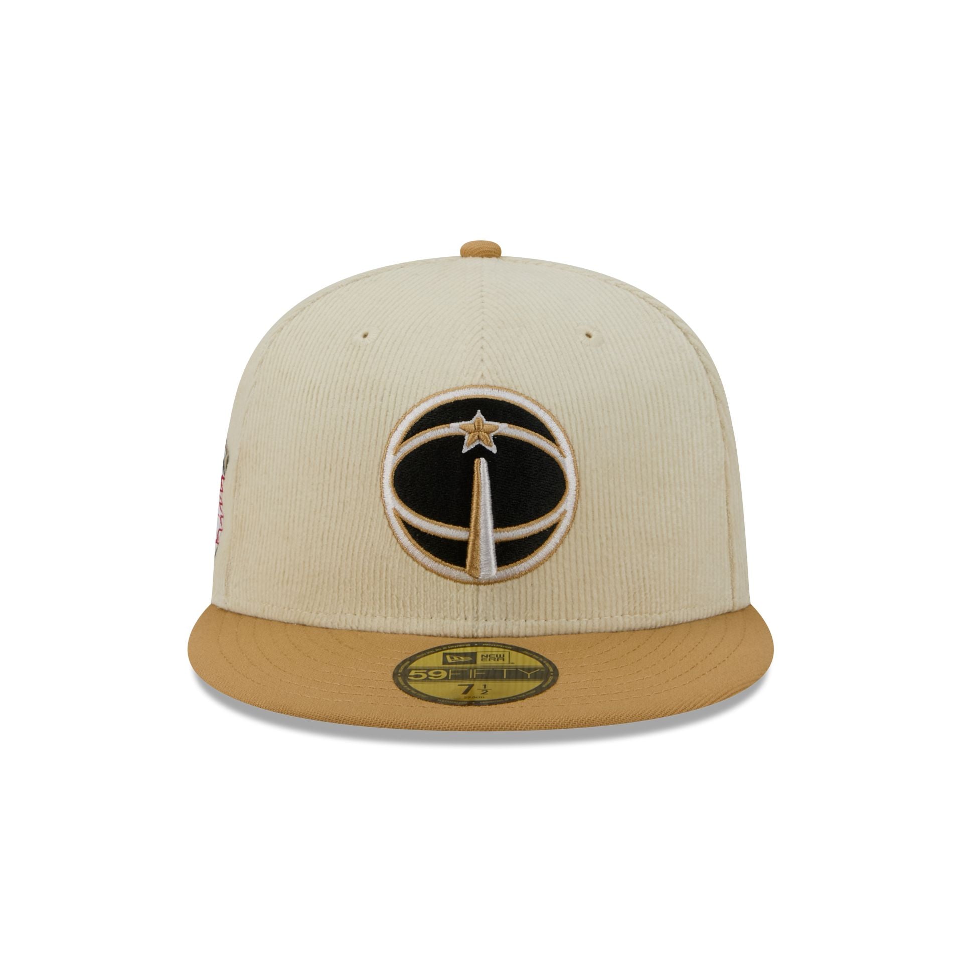 Alternative view of Washington Wizards 2025 City Edition Chrome White Corduroy 59Fifty Fitted Hat
