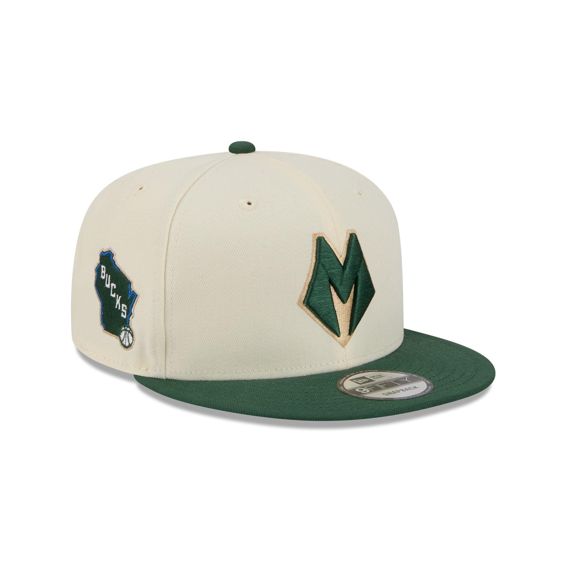 Milwaukee Bucks 2025 City Edition 9Fifty Snapback Hat