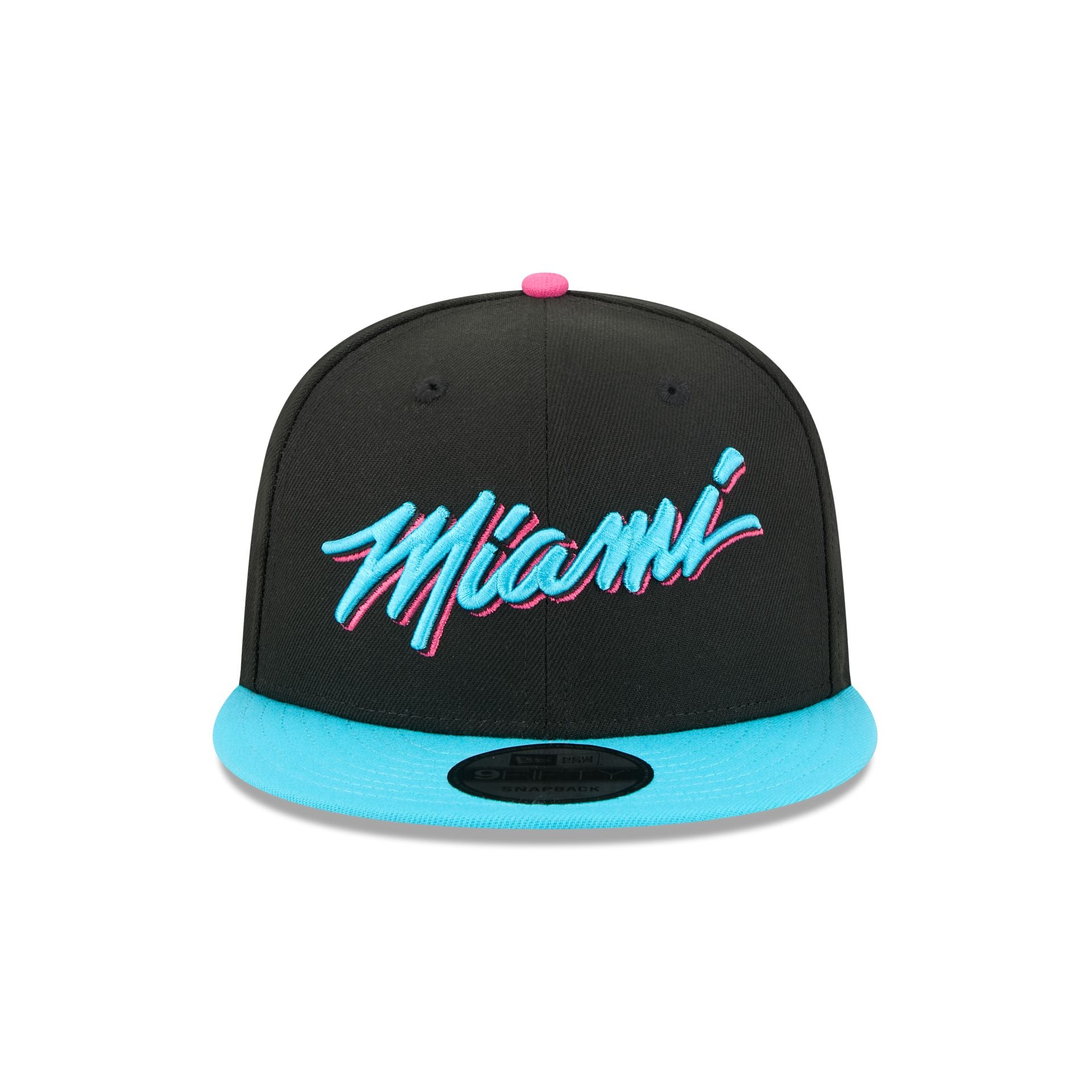 Alternative view of Miami Heat 2025 City Edition 9Fifty Snapback Hat