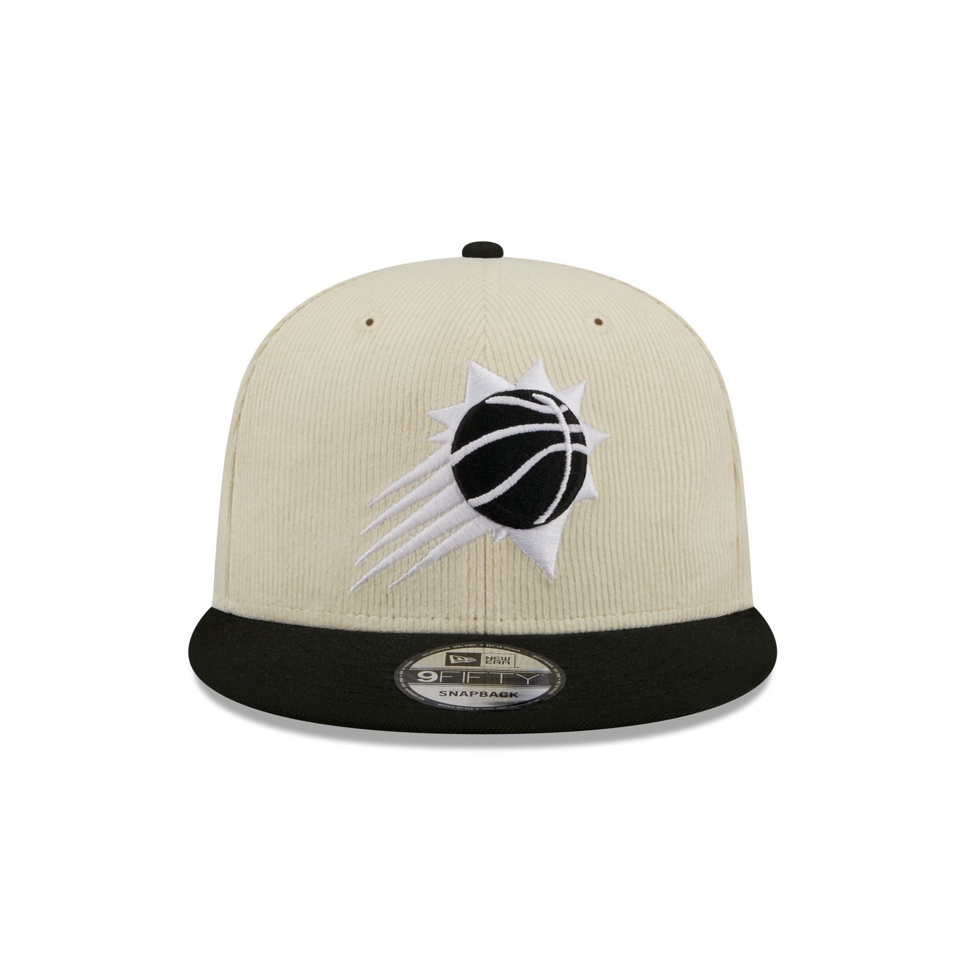 Alternative view of Phoenix Suns 2025 City Edition Chrome White Corduroy 9Fifty Snapback Hat