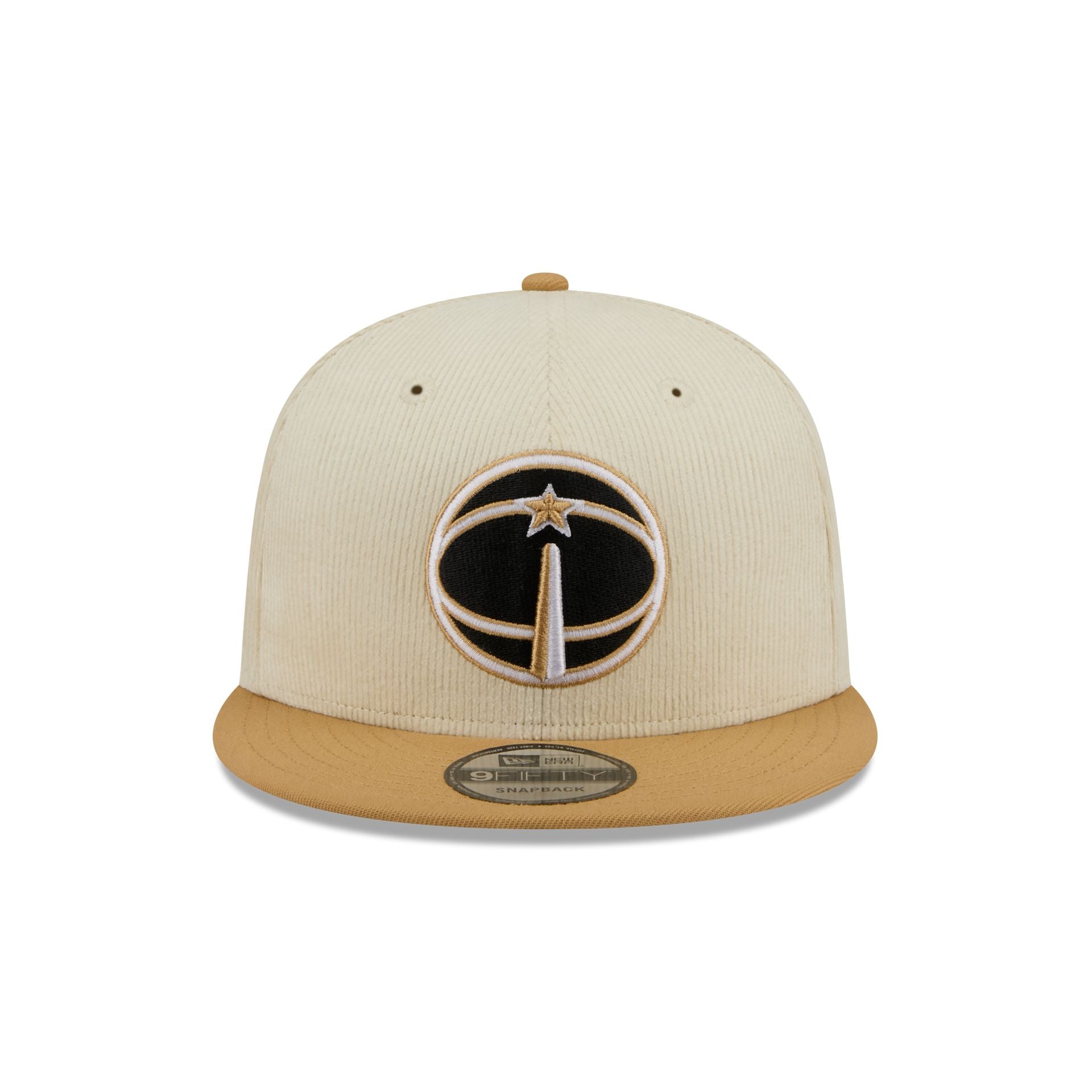Alternative view of Washington Wizards 2025 City Edition Chrome White Corduroy 9Fifty Snapback Hat