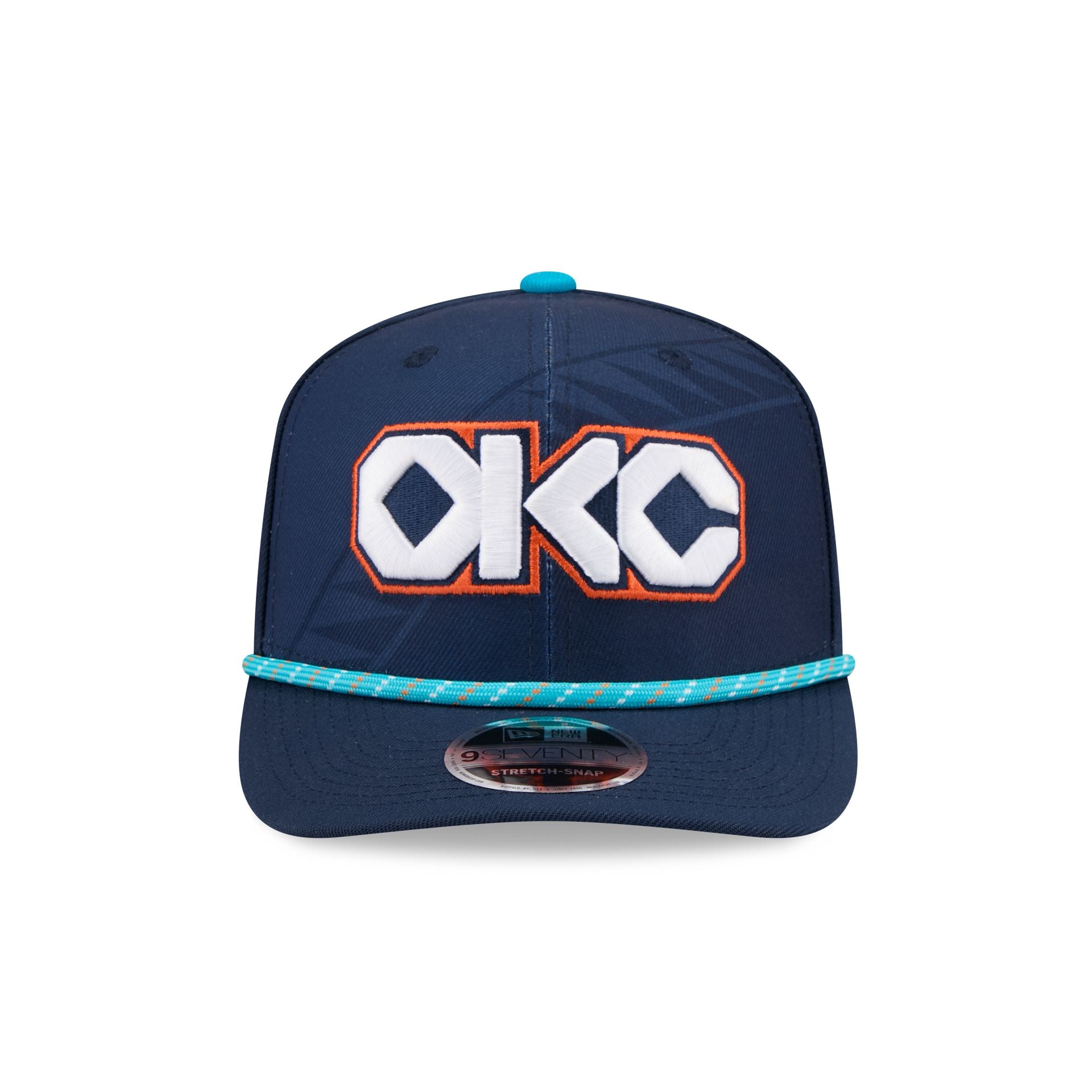 Alternative view of Oklahoma City Thunder 2025 City Edition 9Seventy Stretch-Snap Hat