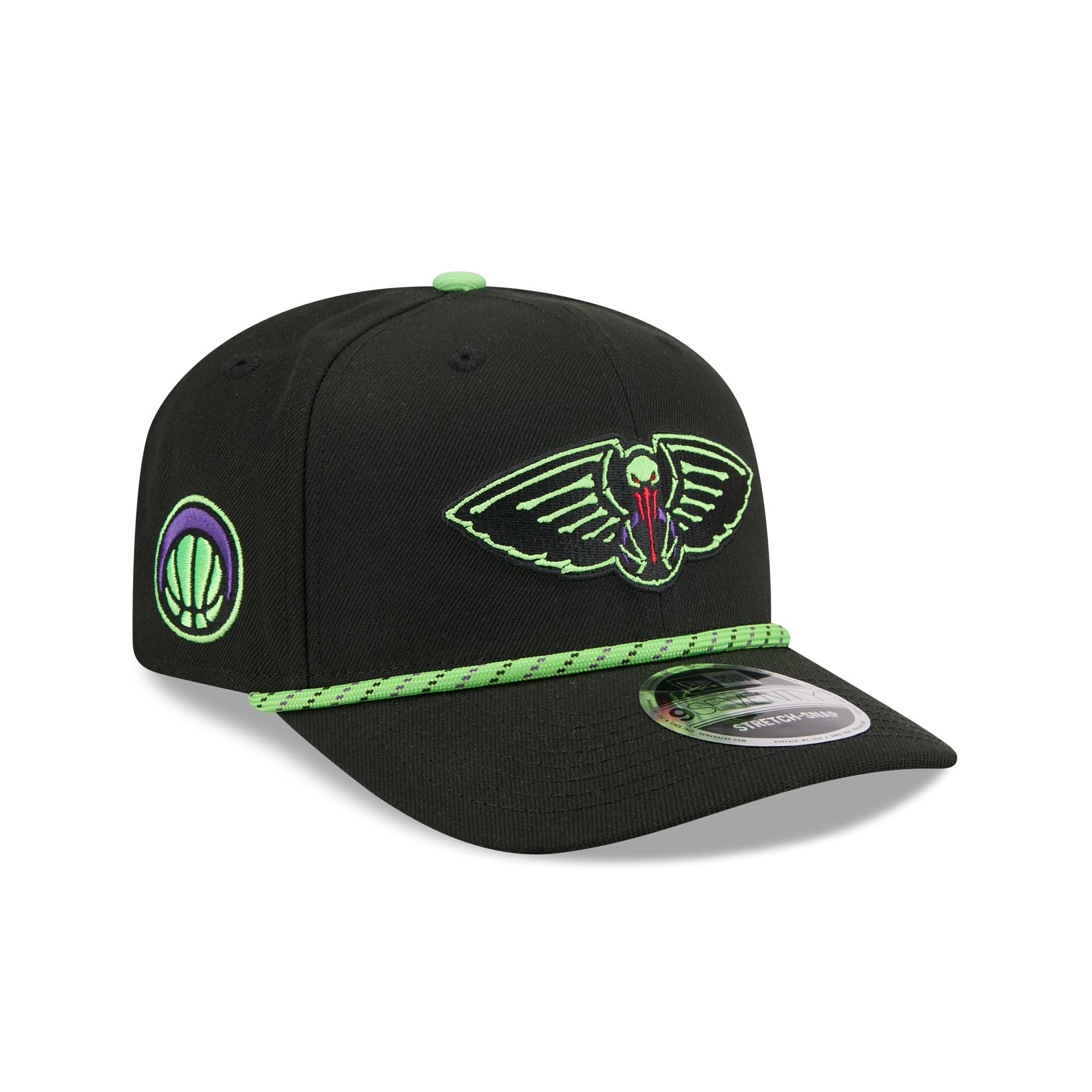 New Orleans Pelicans 2025 City Edition 9Seventy Stretch-Snap Hat