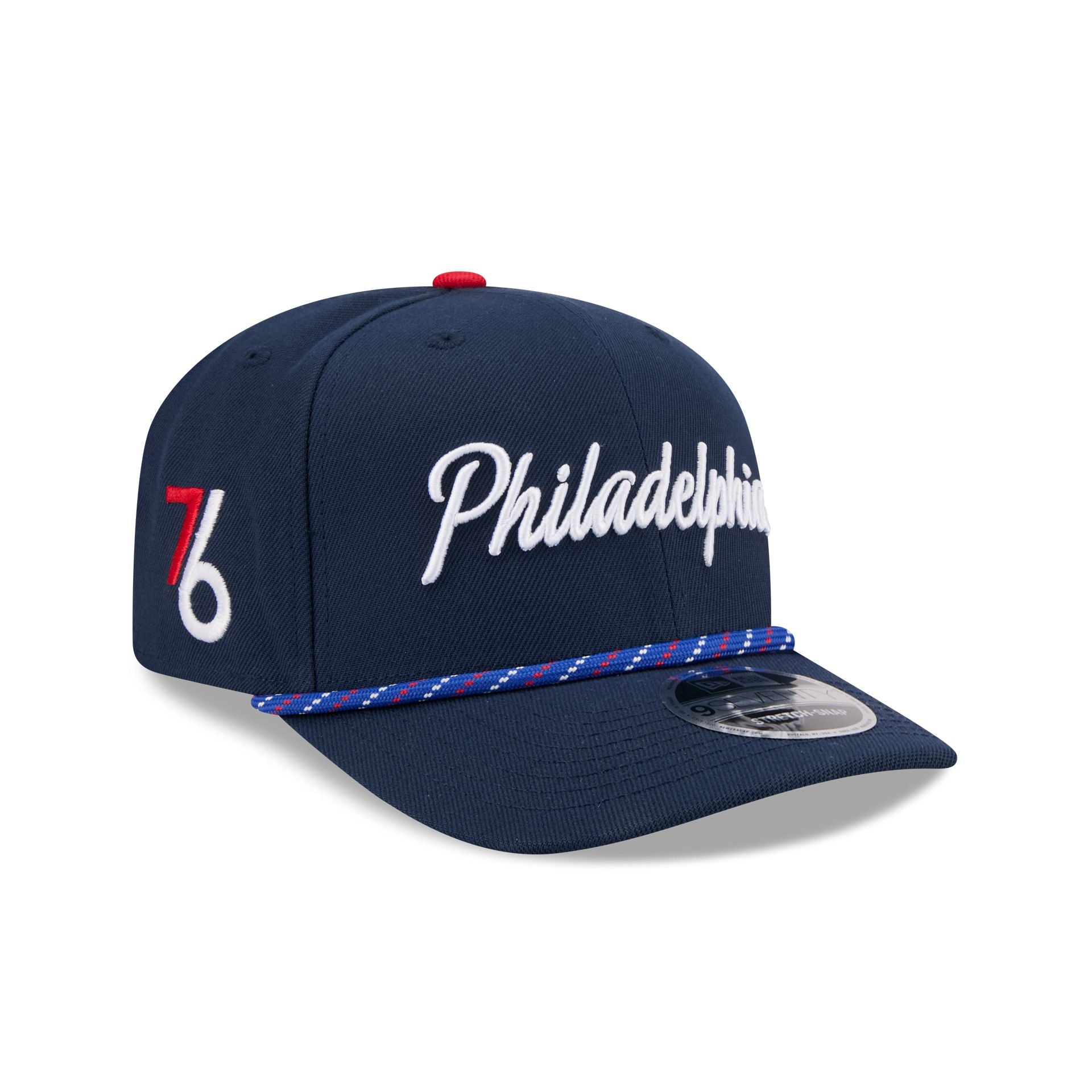 Philadelphia 76Ers 2025 City Edition 9Seventy Stretch-Snap Hat