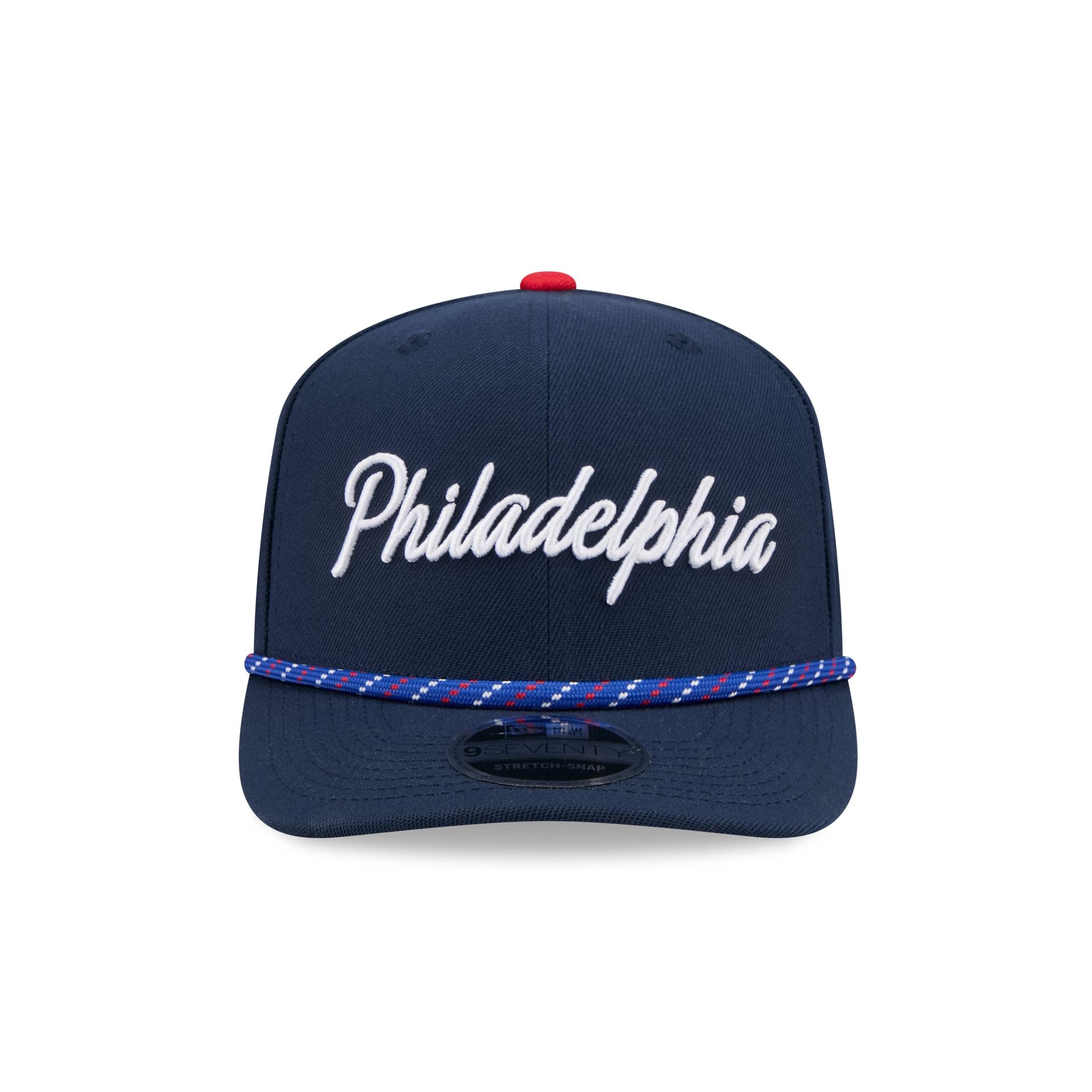 Alternative view of Philadelphia 76Ers 2025 City Edition 9Seventy Stretch-Snap Hat