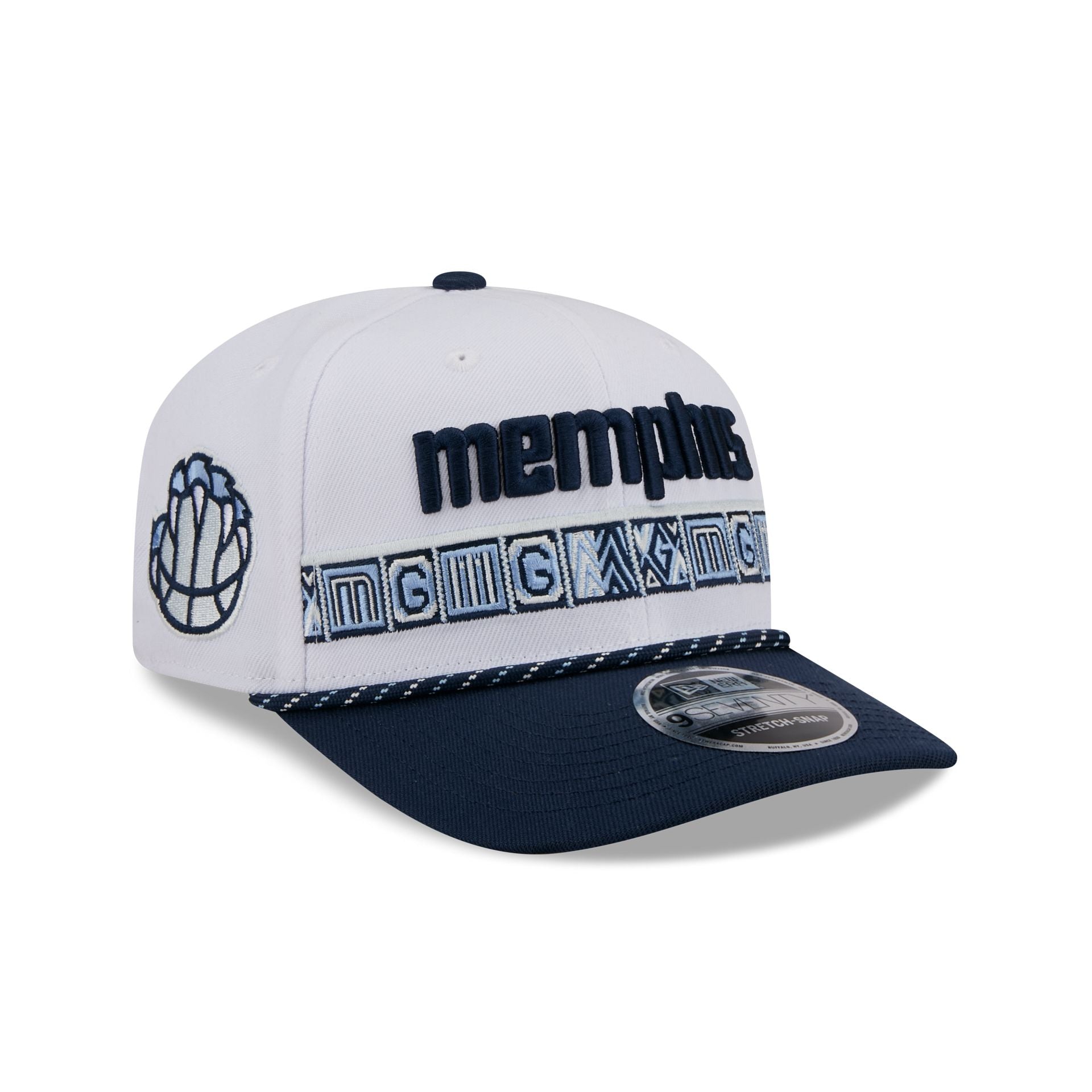 Memphis Grizzlies 2025 City Edition 9Seventy Stretch-Snap Hat