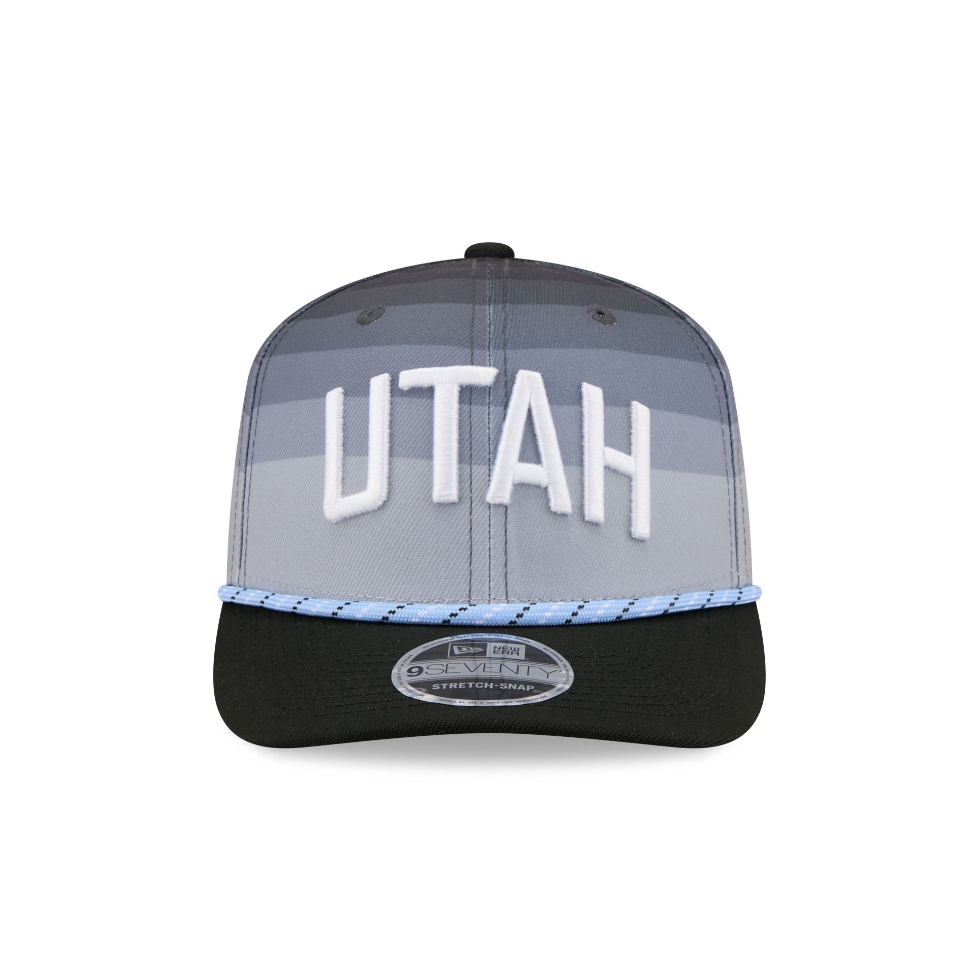 Alternative view of Utah Jazz 2025 City Edition 9Seventy Stretch-Snap Hat