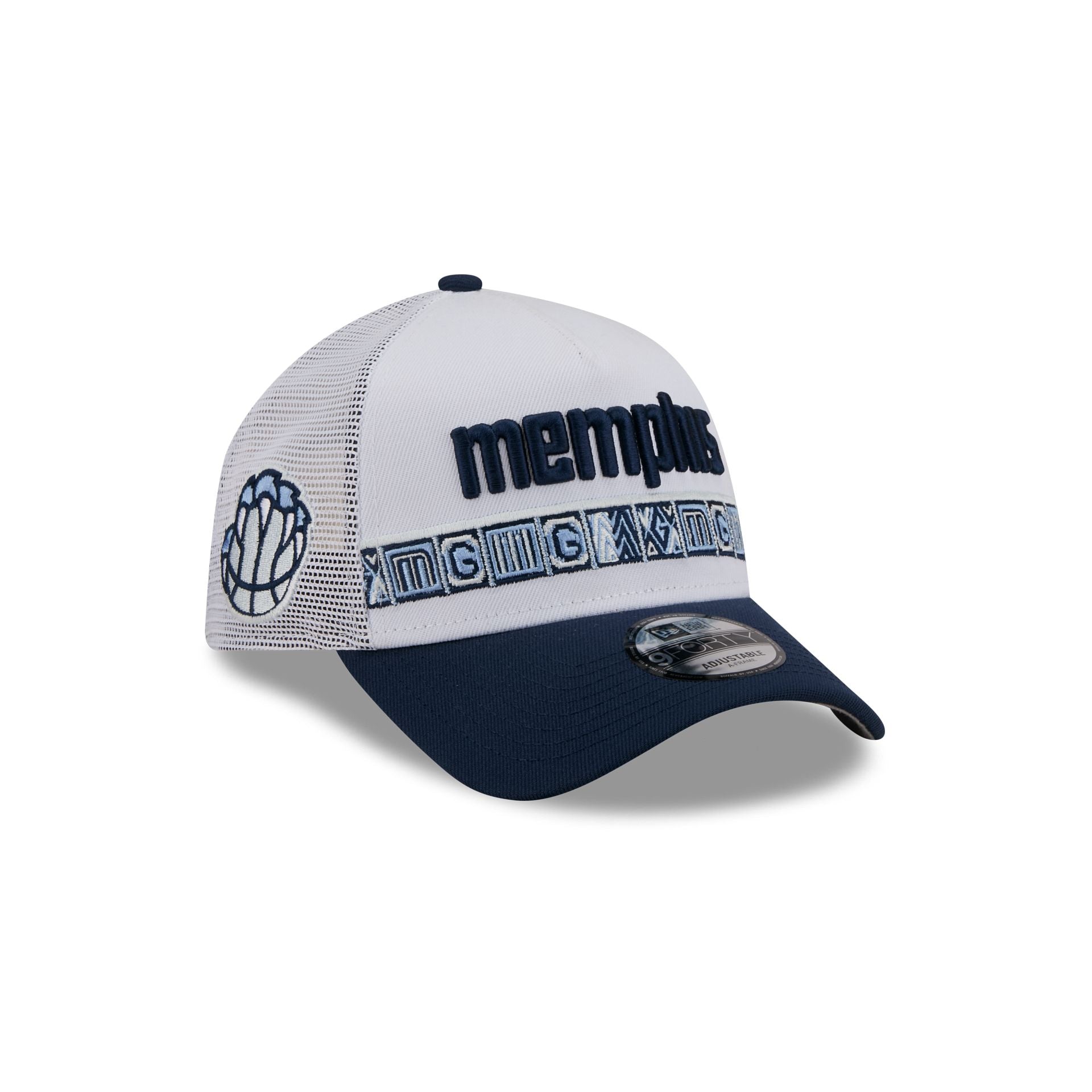 Memphis Grizzlies 2025 City Edition 9Forty A-Frame Trucker Hat