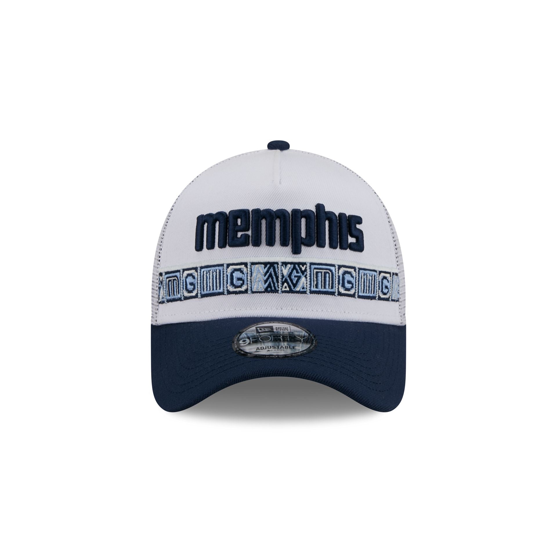 Alternative view of Memphis Grizzlies 2025 City Edition 9Forty A-Frame Trucker Hat